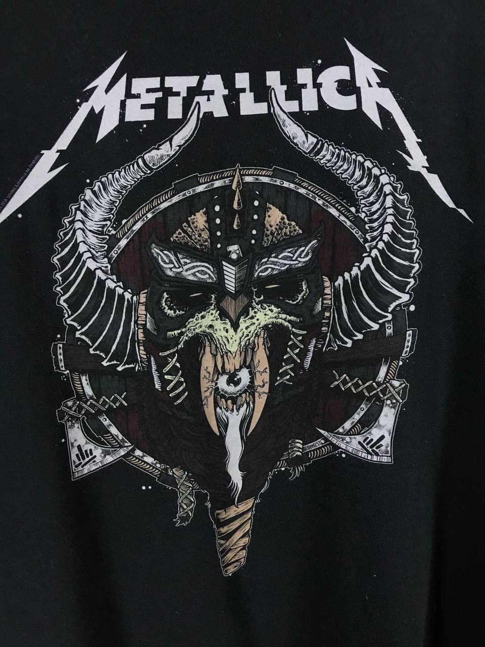 Band Tees Metallica vintage rock band tee Size US L / EU 52-54 / 3 - 3 Thumbnail