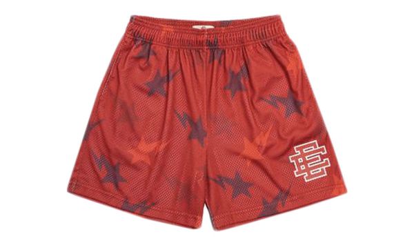 Bape Eric Emmanuel x Bape Basic Red Shorts | Grailed