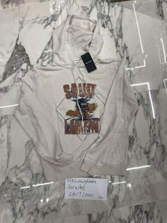 Saint laurent hotsell robot hoodie