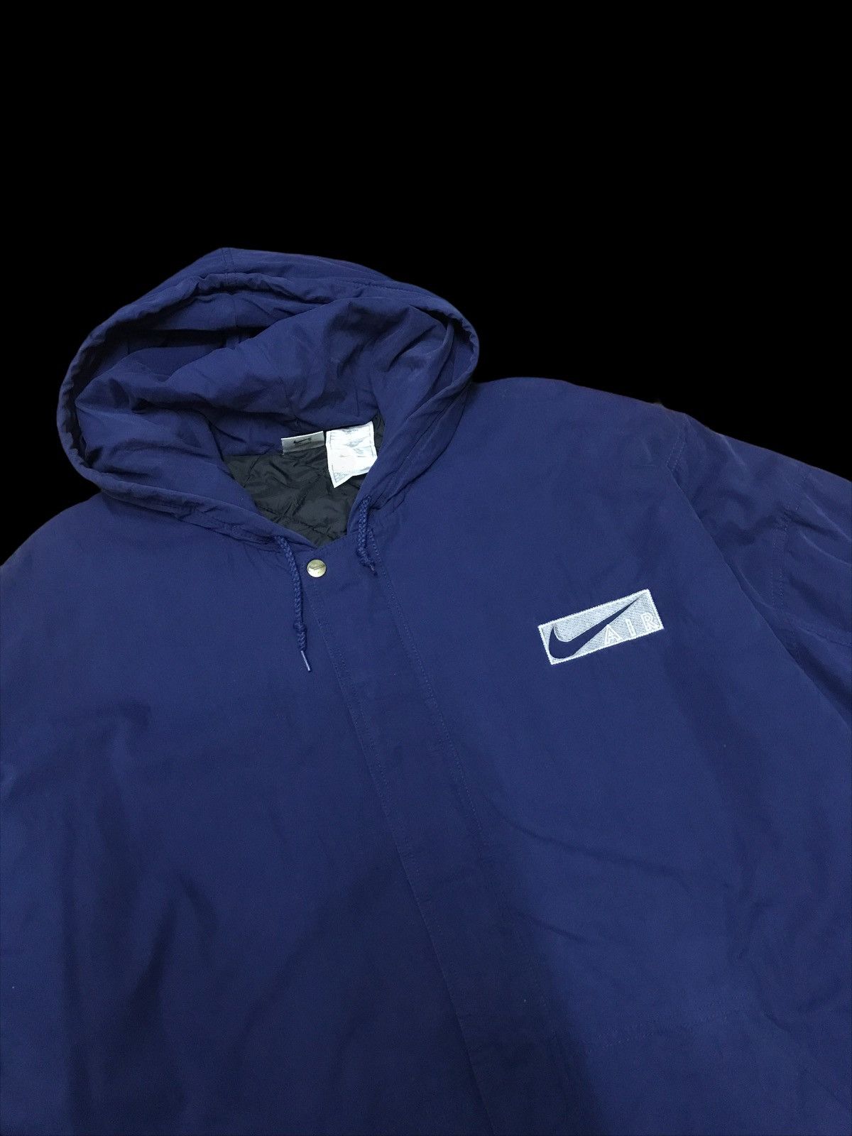 Vintage Vintage Nike 90s Embroidery Big Logo On Back Size US XL / EU 56 / 4 - 4 Thumbnail