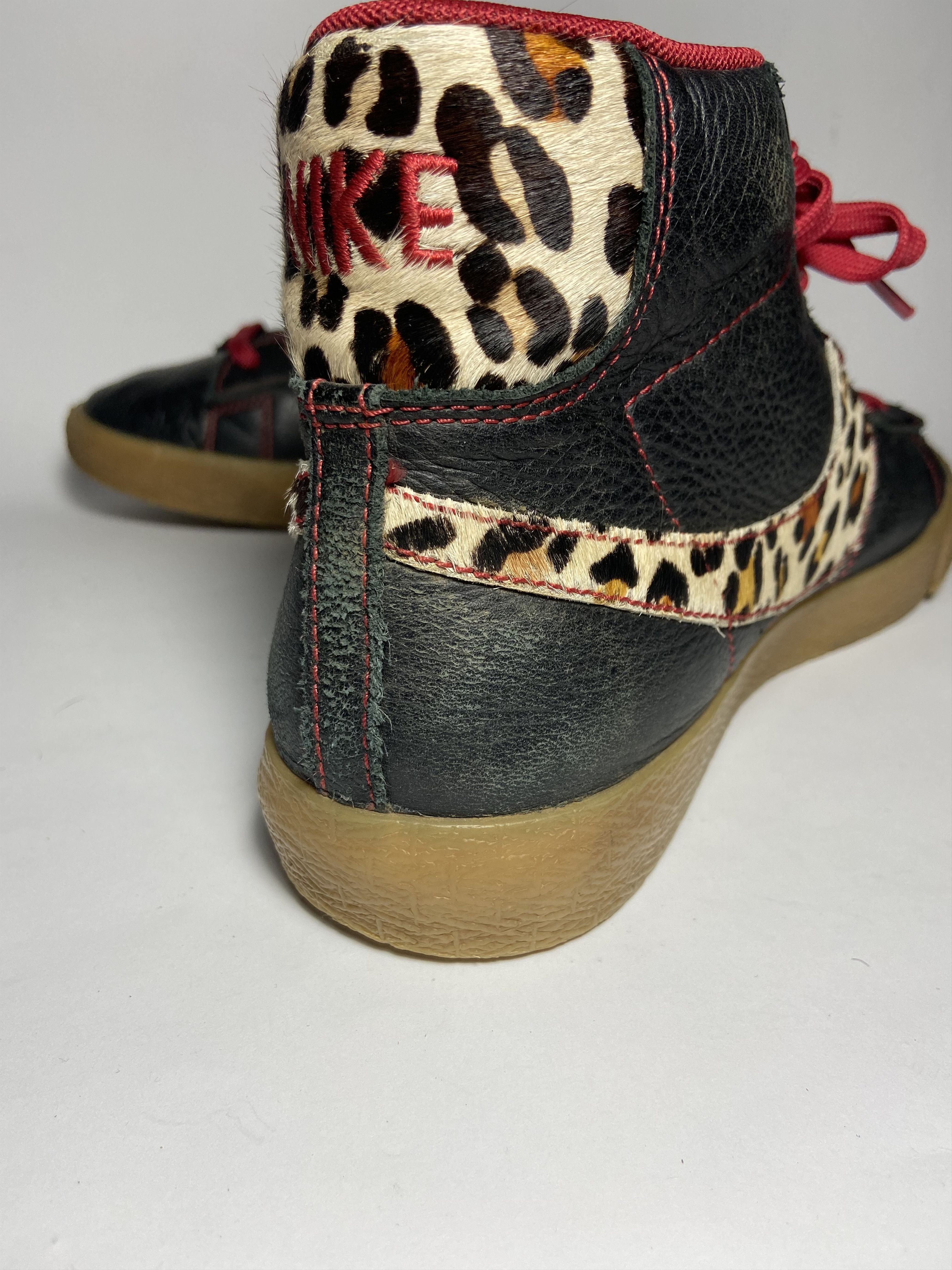 Nike × Vintage Nike Blazer MID PRM VNTG QS 'SAFARI PACK' Leopard 638322-002 Size US 7.5 / EU 40-41 - 10 Thumbnail