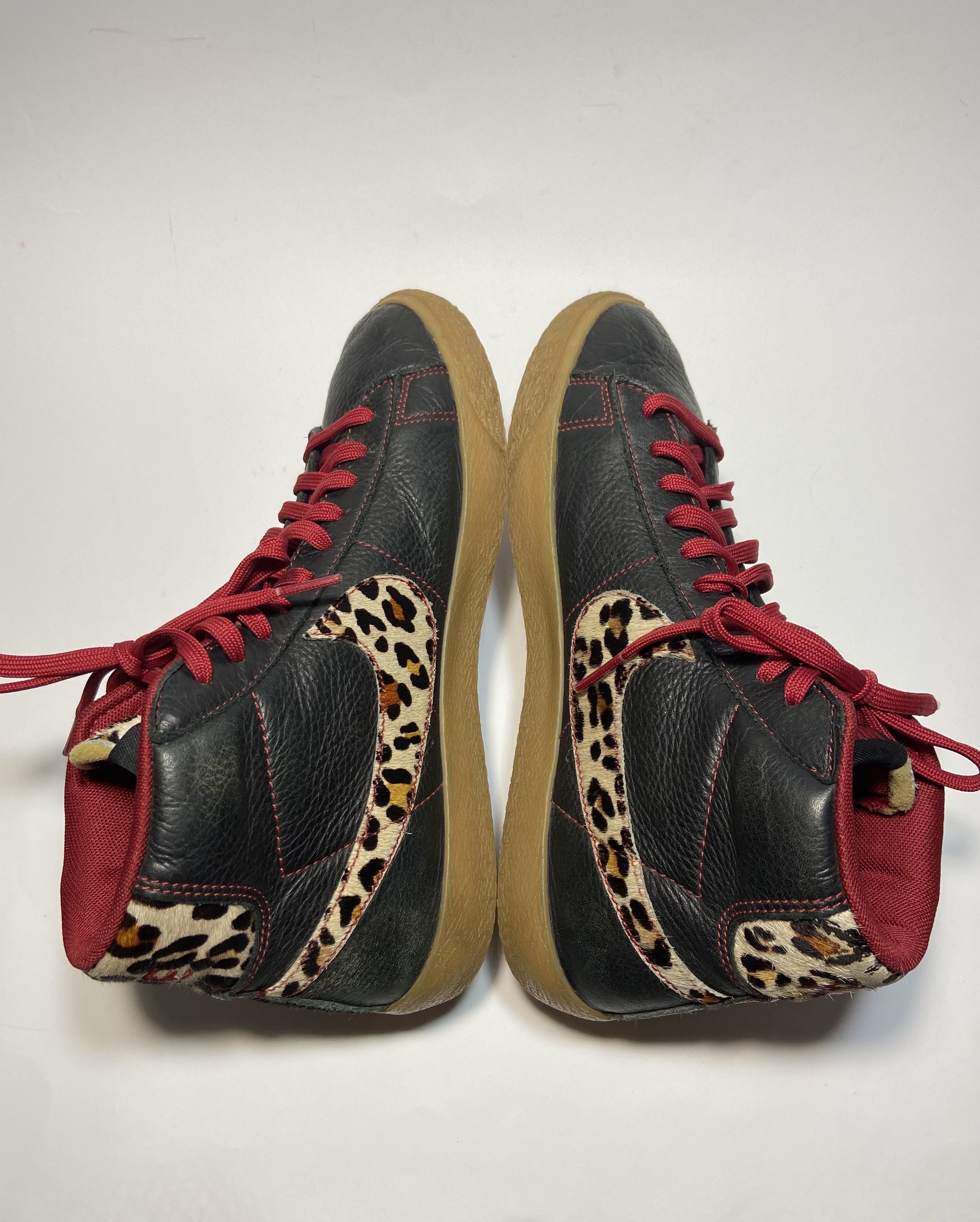 Nike × Vintage Nike Blazer MID PRM VNTG QS 'SAFARI PACK' Leopard 638322-002 Size US 7.5 / EU 40-41 - 5 Thumbnail