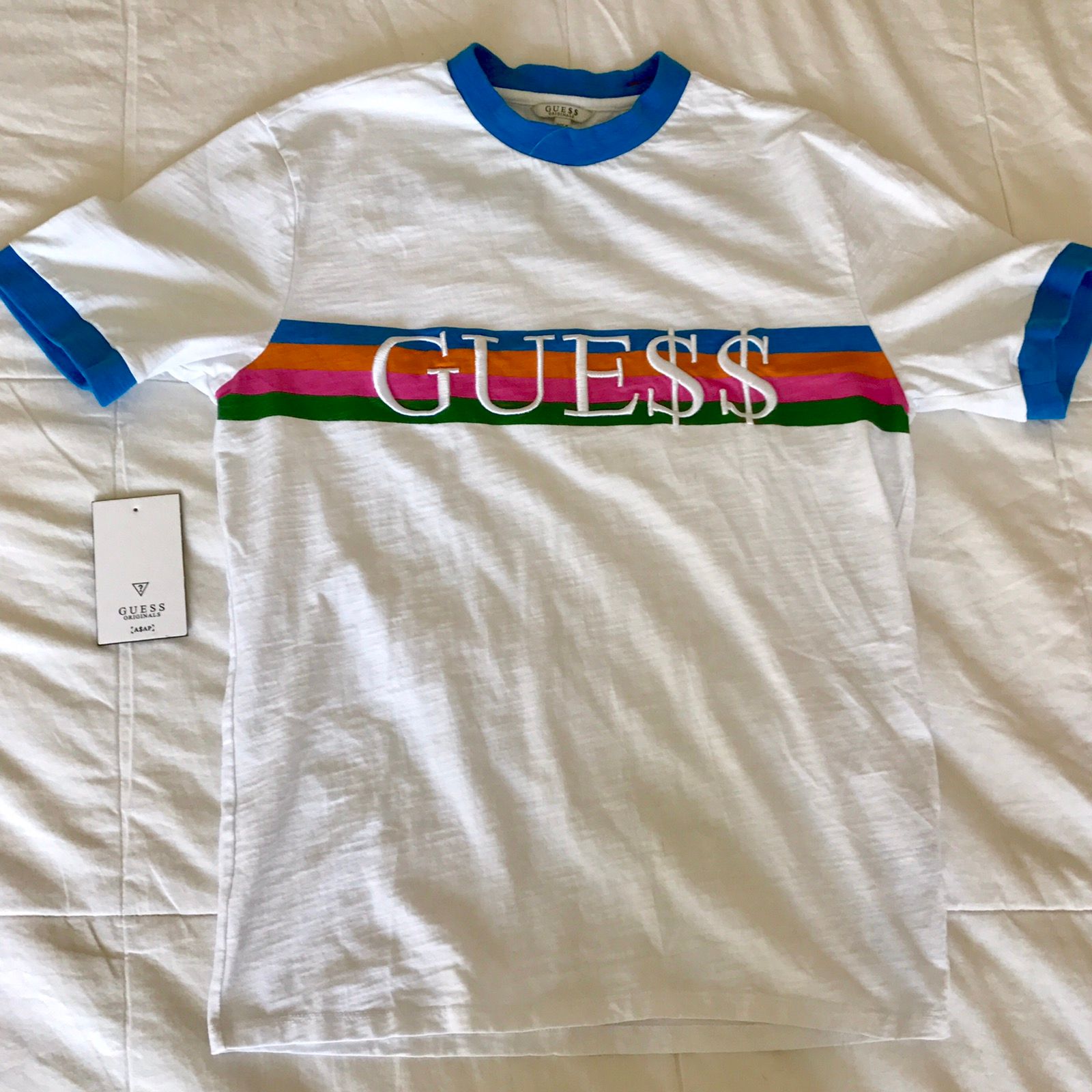 Guess Guess x A$AP Rocky Ringer Tee Size US XS / EU 42 / 0 - 1 Preview