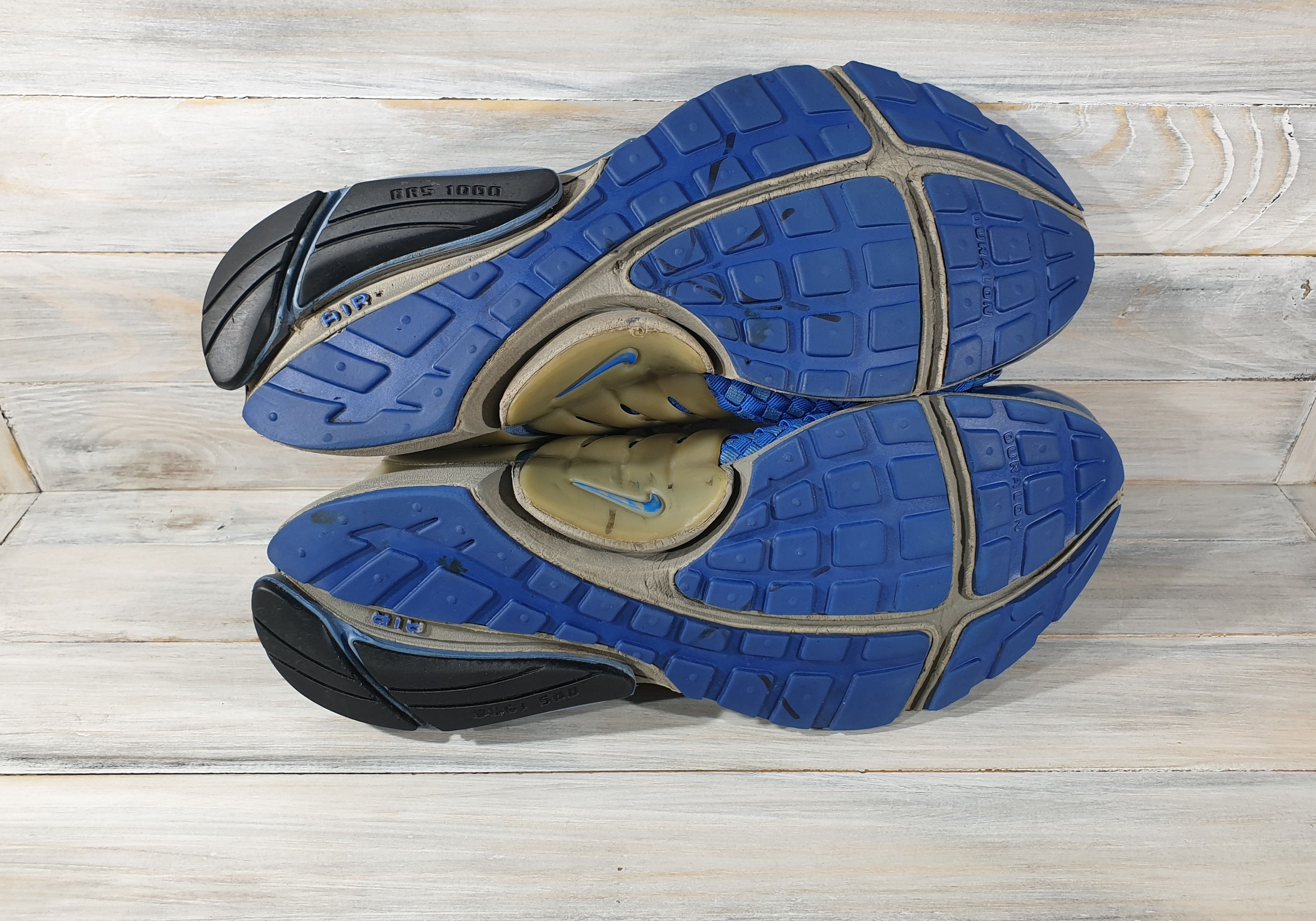 Nike × Vintage Vintage Nike Air Presto Woven 2002 Mens Sneakers Blue Rare Size US 10 / EU 43 - 8 Thumbnail