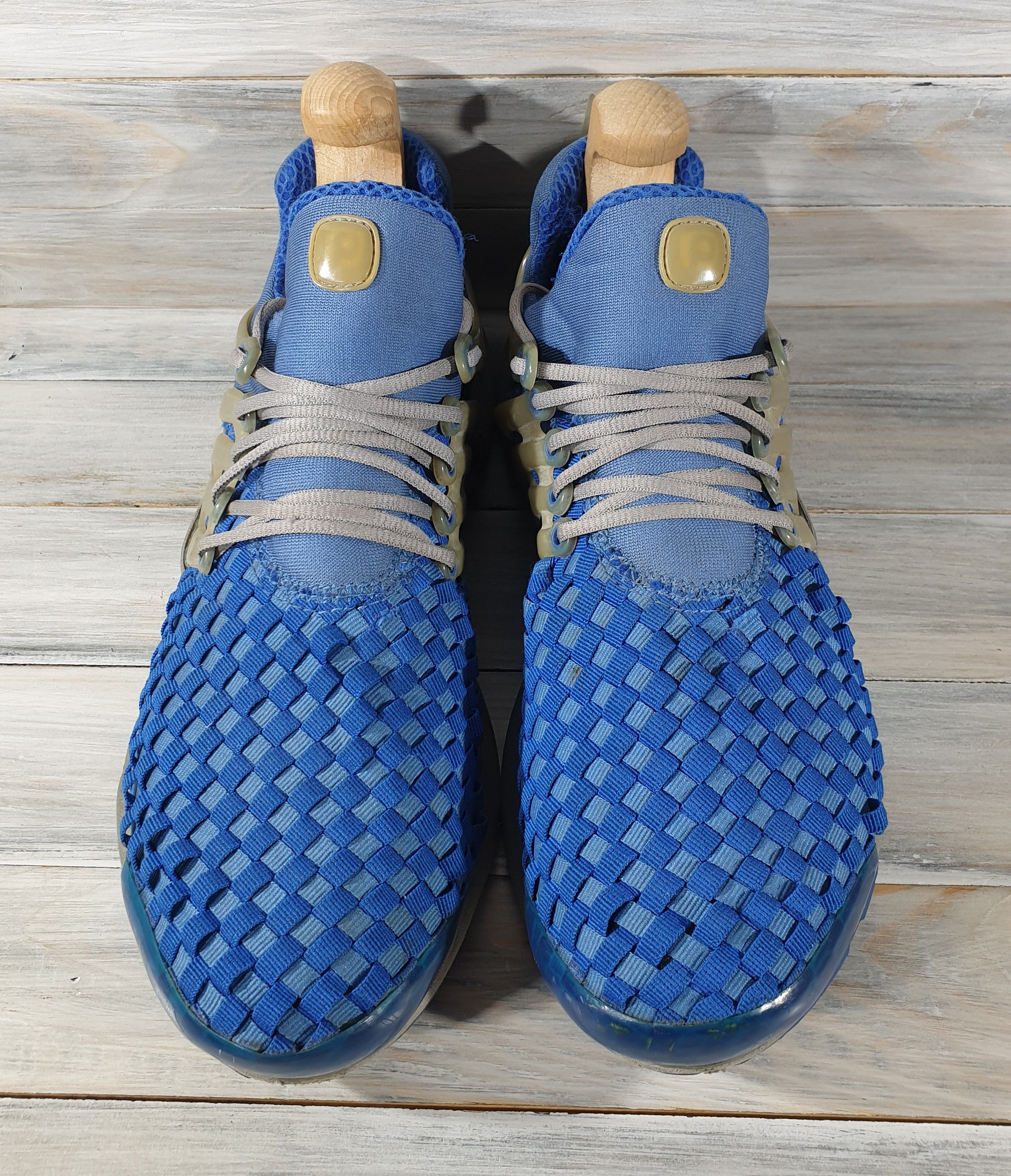 Nike × Vintage Vintage Nike Air Presto Woven 2002 Mens Sneakers Blue Rare Size US 10 / EU 43 - 3 Thumbnail