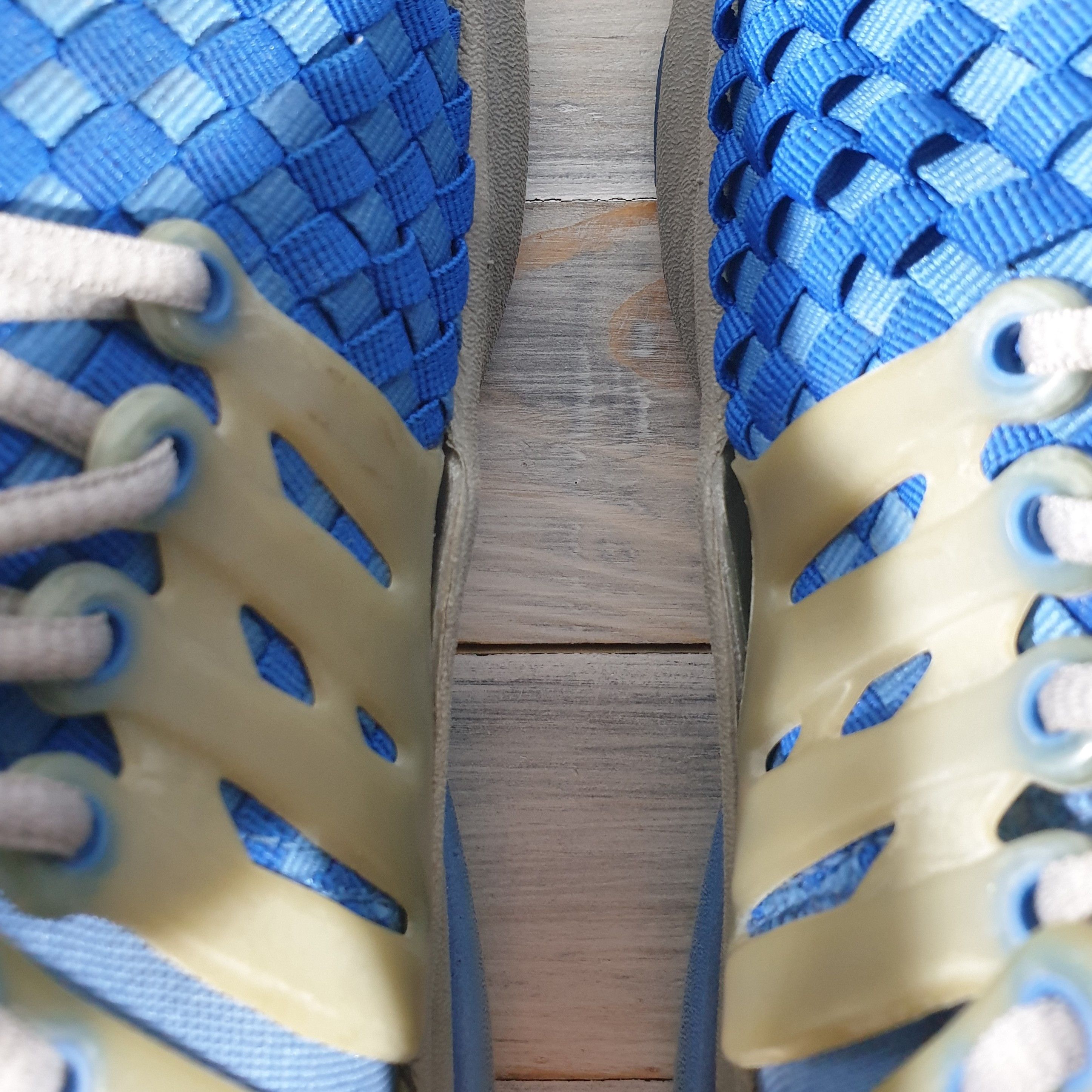 Nike × Vintage Vintage Nike Air Presto Woven 2002 Mens Sneakers Blue Rare Size US 10 / EU 43 - 7 Thumbnail