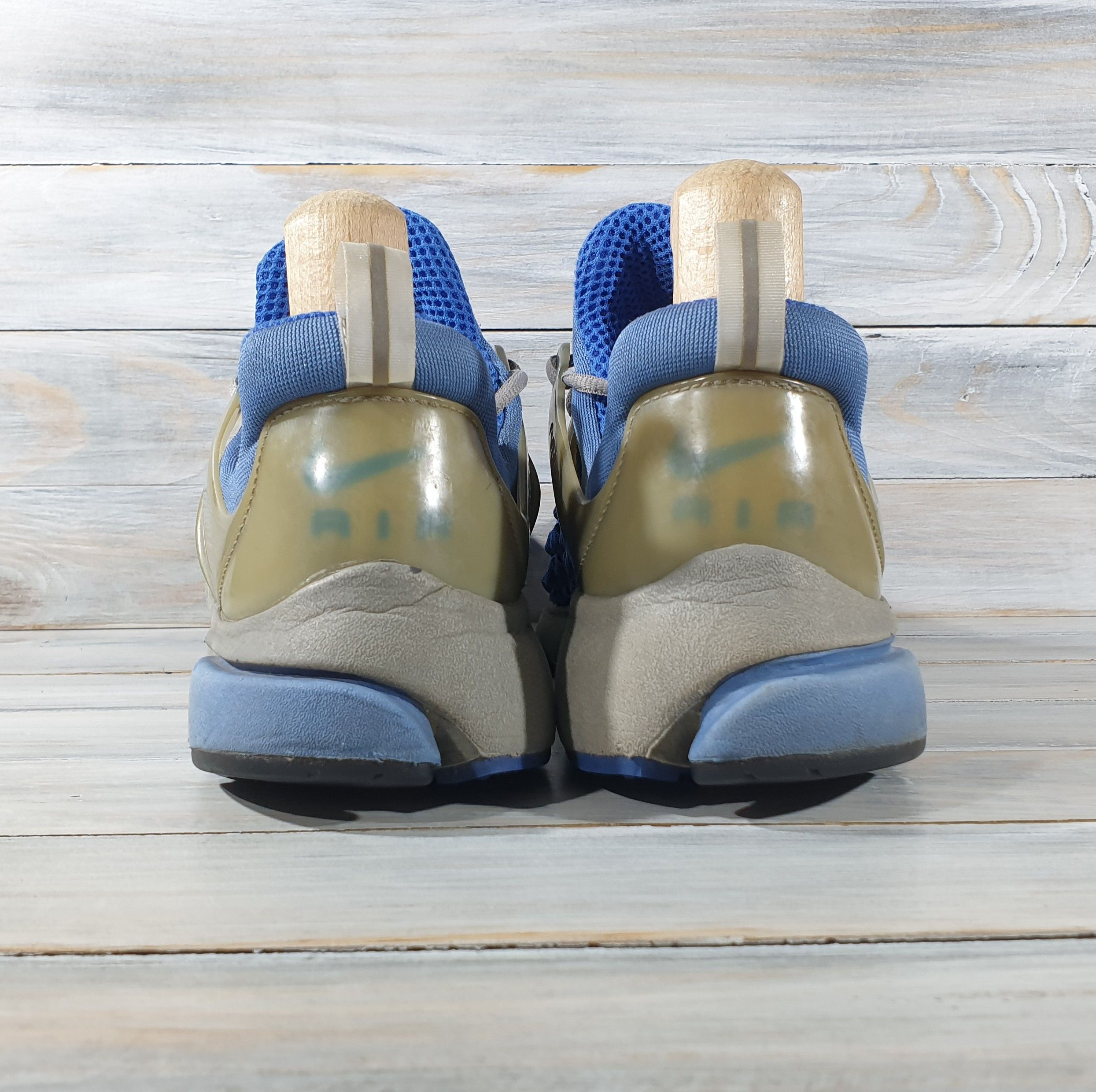 Nike × Vintage Vintage Nike Air Presto Woven 2002 Mens Sneakers Blue Rare Size US 10 / EU 43 - 6 Thumbnail
