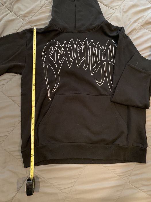 Revenge Revenge Outline hoodie embroidered | Grailed