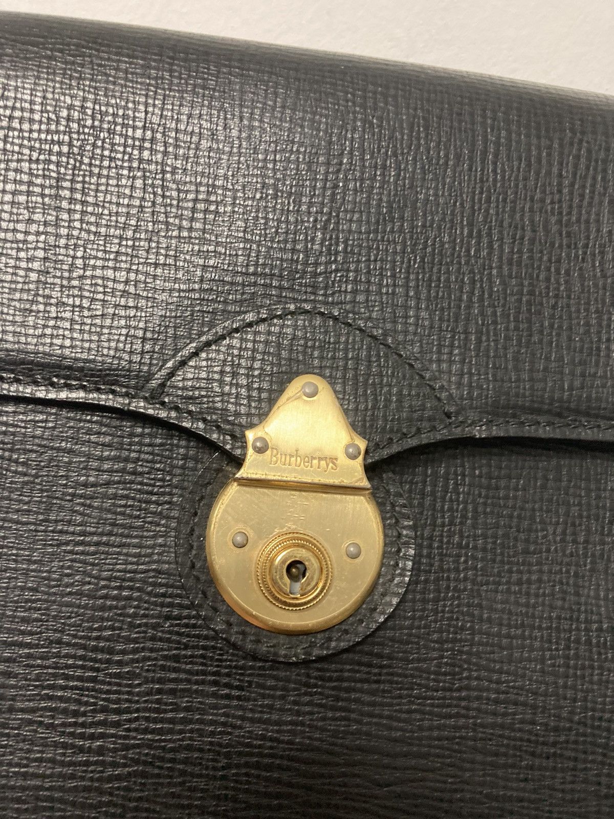 Burberry × Vintage Vintage Burberry of London Briefcase Clutch Bag Size ONE SIZE - 5 Thumbnail