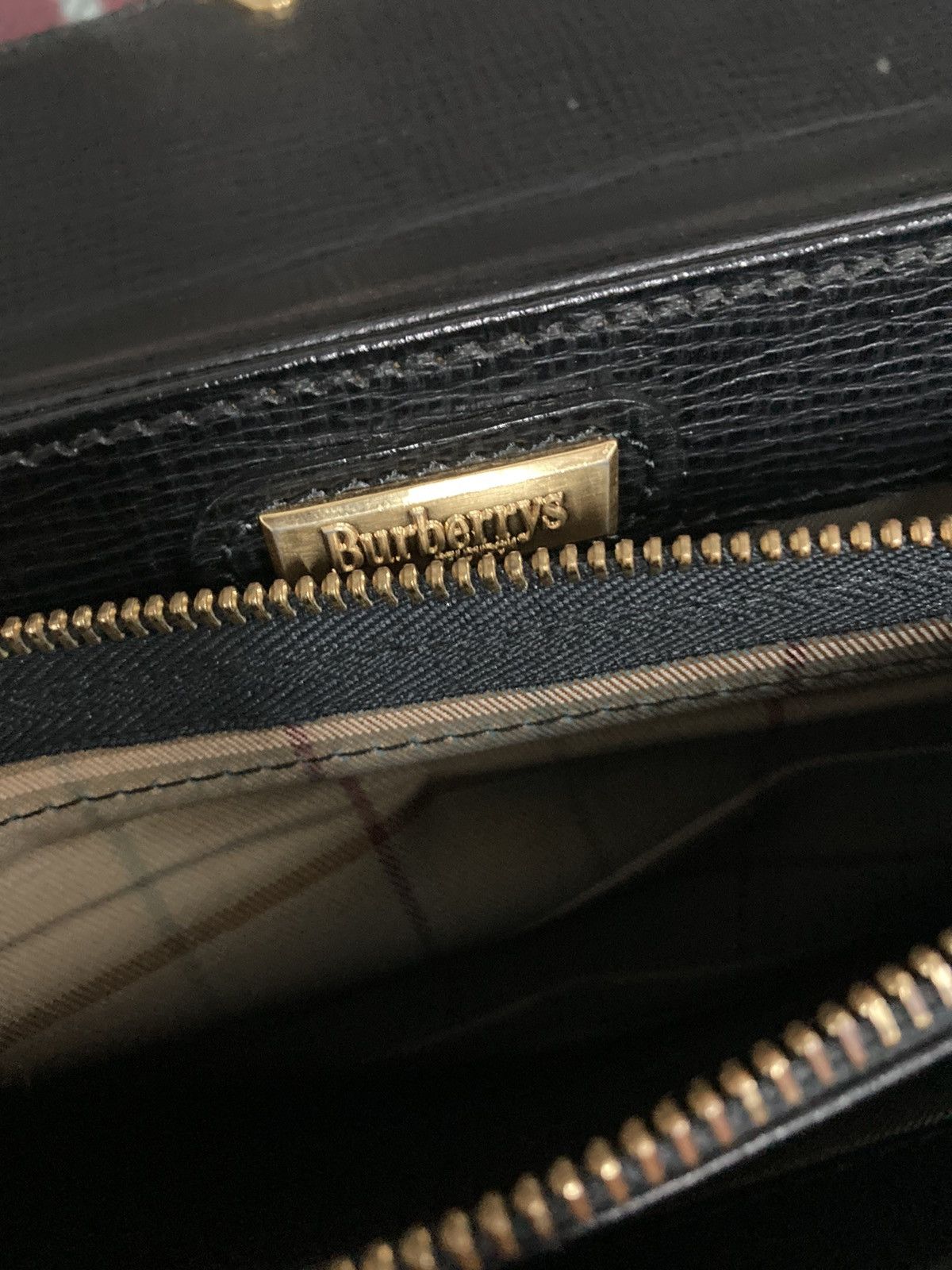 Burberry × Vintage Vintage Burberry of London Briefcase Clutch Bag Size ONE SIZE - 18 Thumbnail