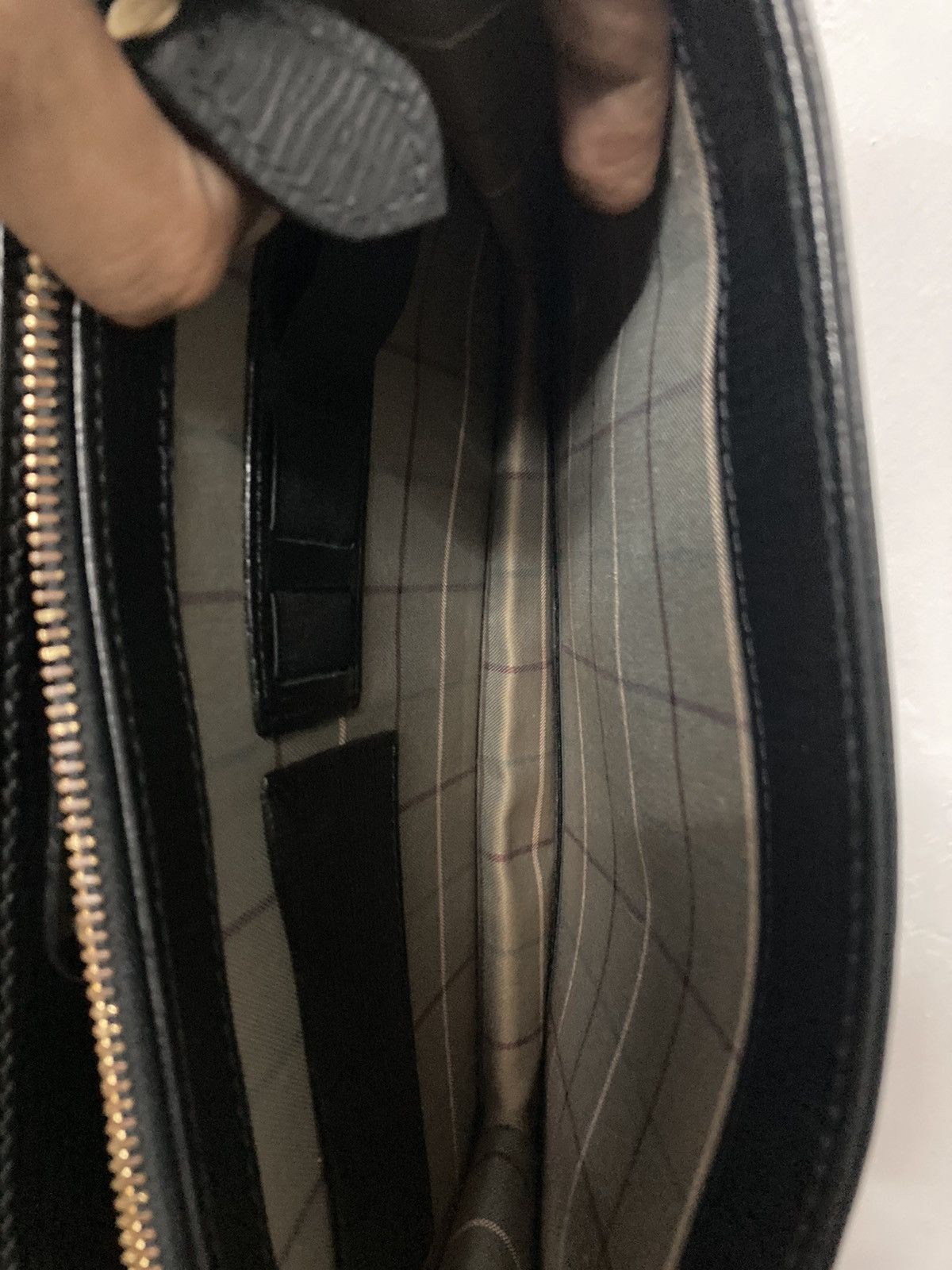 Burberry × Vintage Vintage Burberry of London Briefcase Clutch Bag Size ONE SIZE - 14 Thumbnail