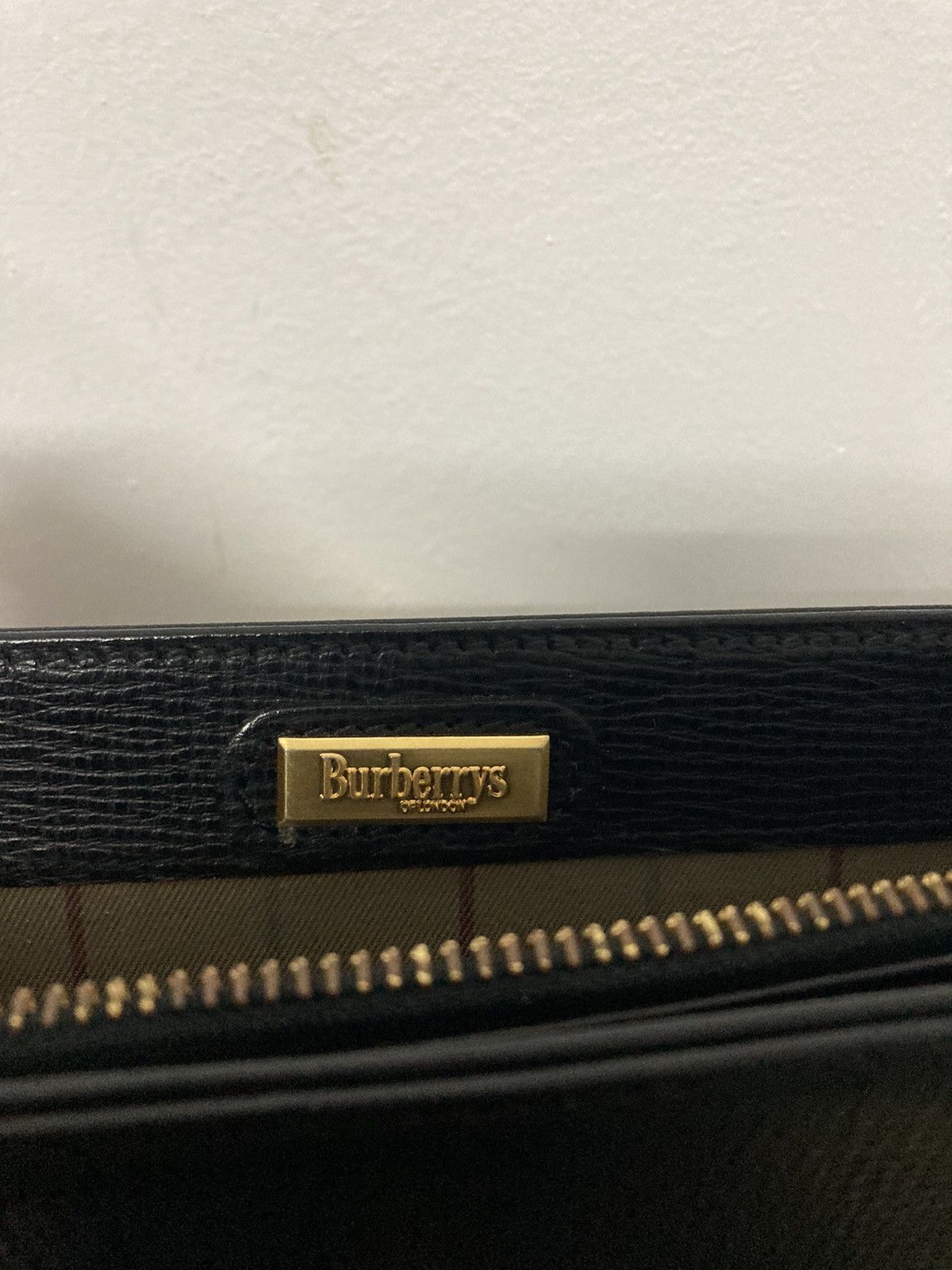 Burberry × Vintage Vintage Burberry of London Briefcase Clutch Bag Size ONE SIZE - 10 Thumbnail