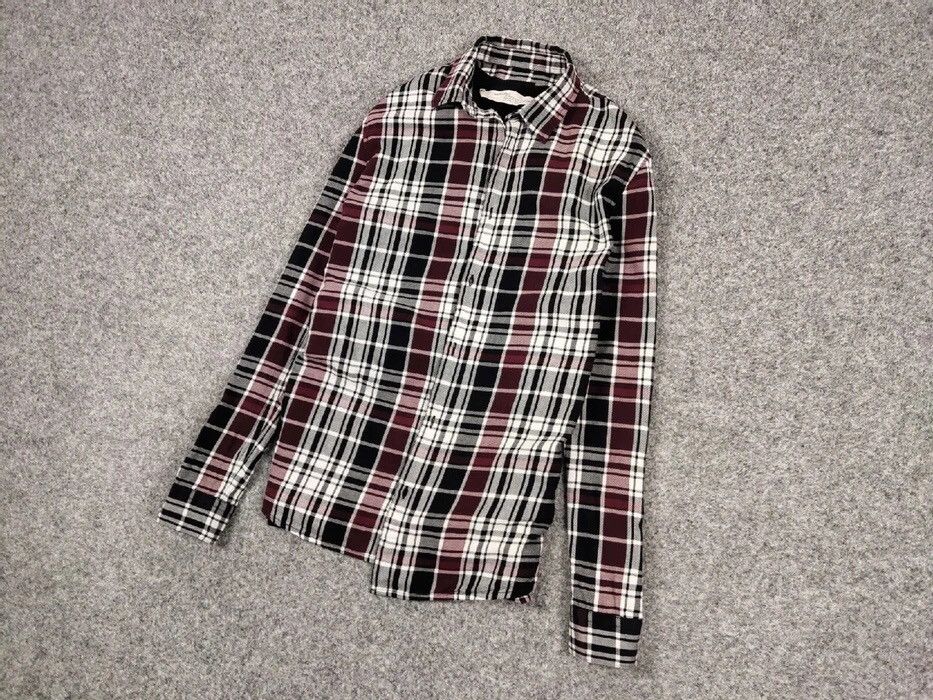 Flannel Vintage Flannel Shirt Checkered Travis Scott Style Size US M / EU 48-50 / 2 - 8 Thumbnail