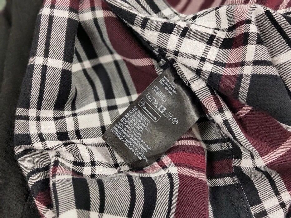 Flannel Vintage Flannel Shirt Checkered Travis Scott Style Size US M / EU 48-50 / 2 - 13 Thumbnail