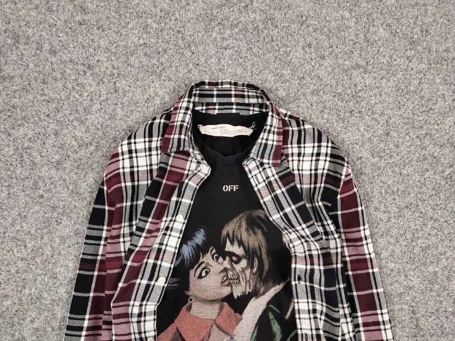 Flannel Vintage Flannel Shirt Checkered Travis Scott Style Size US M / EU 48-50 / 2 - 4 Thumbnail