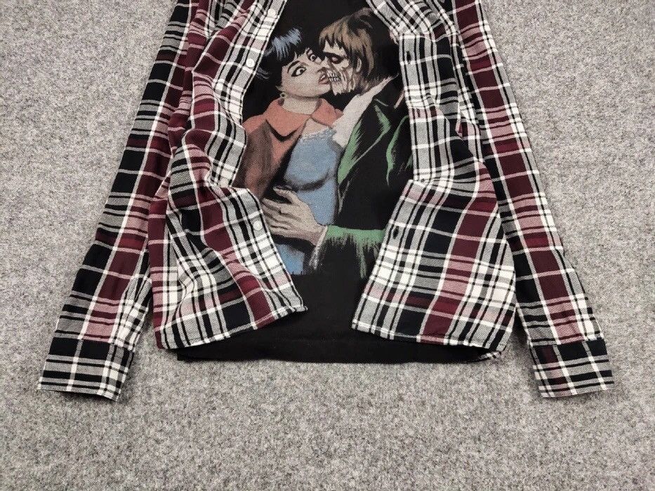 Flannel Vintage Flannel Shirt Checkered Travis Scott Style Size US M / EU 48-50 / 2 - 5 Thumbnail