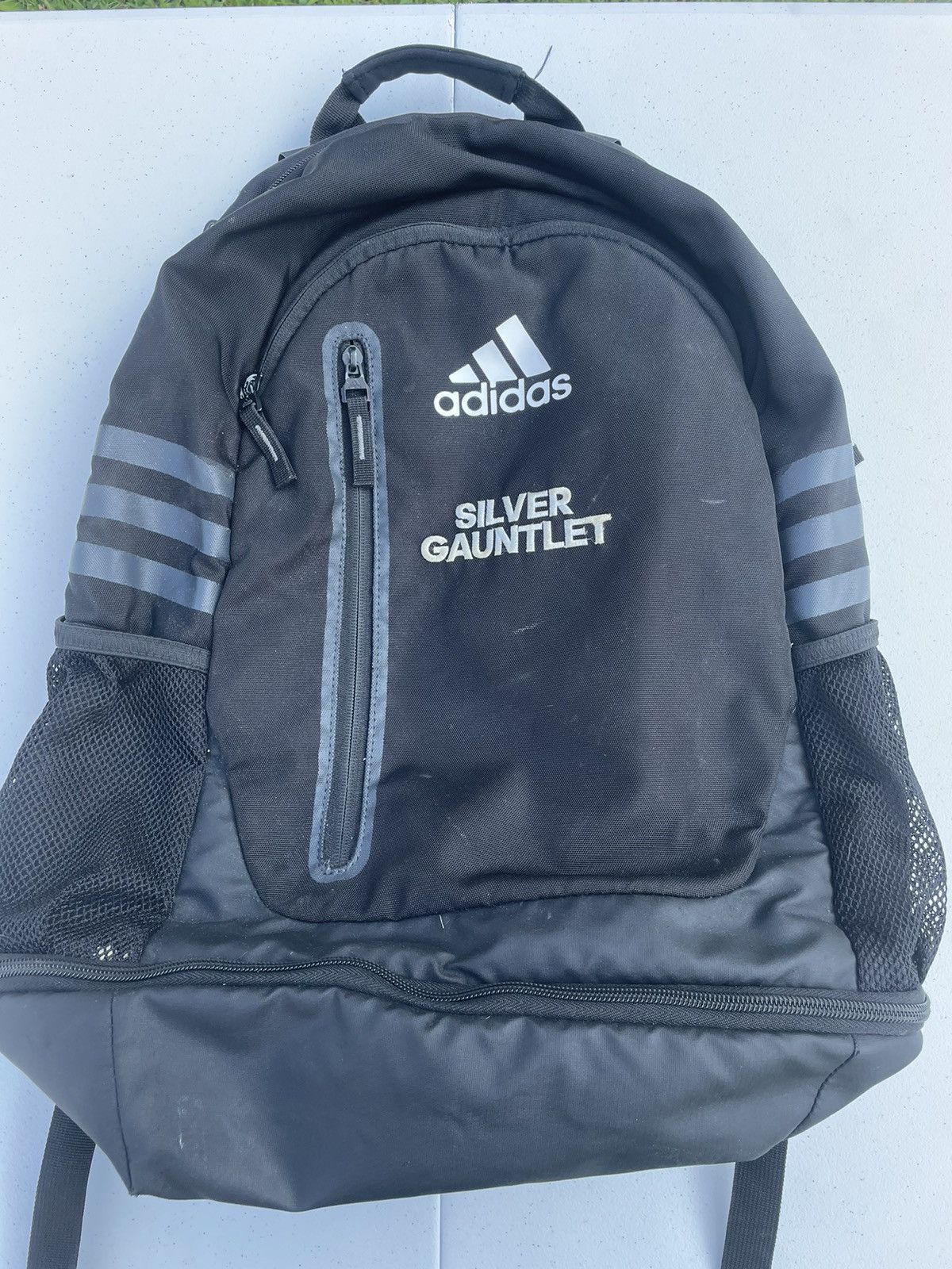 Adidas Adidas Silver Gauntlet BookBag Grailed