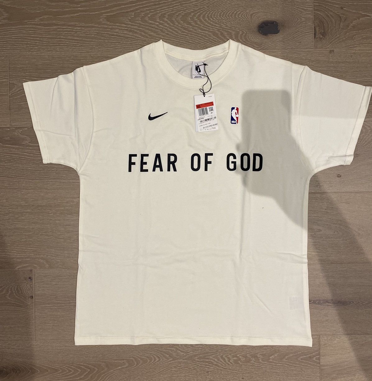 Fear of God × Nike Fear of god x Nike warm up t-shirt sail