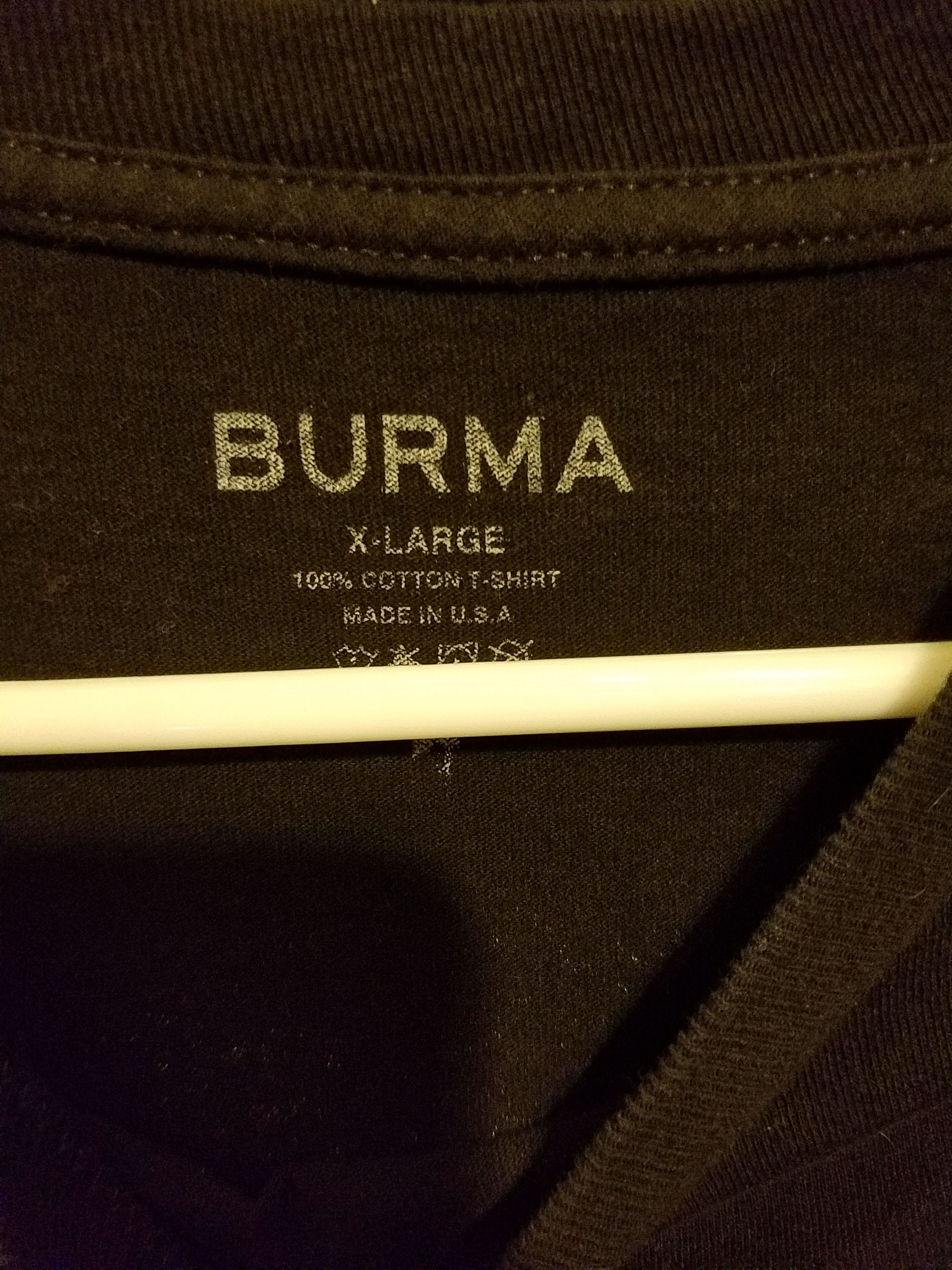 Burma New Black Burma Nuke T-shirt Size US XL / EU 56 / 4 - 3 Thumbnail