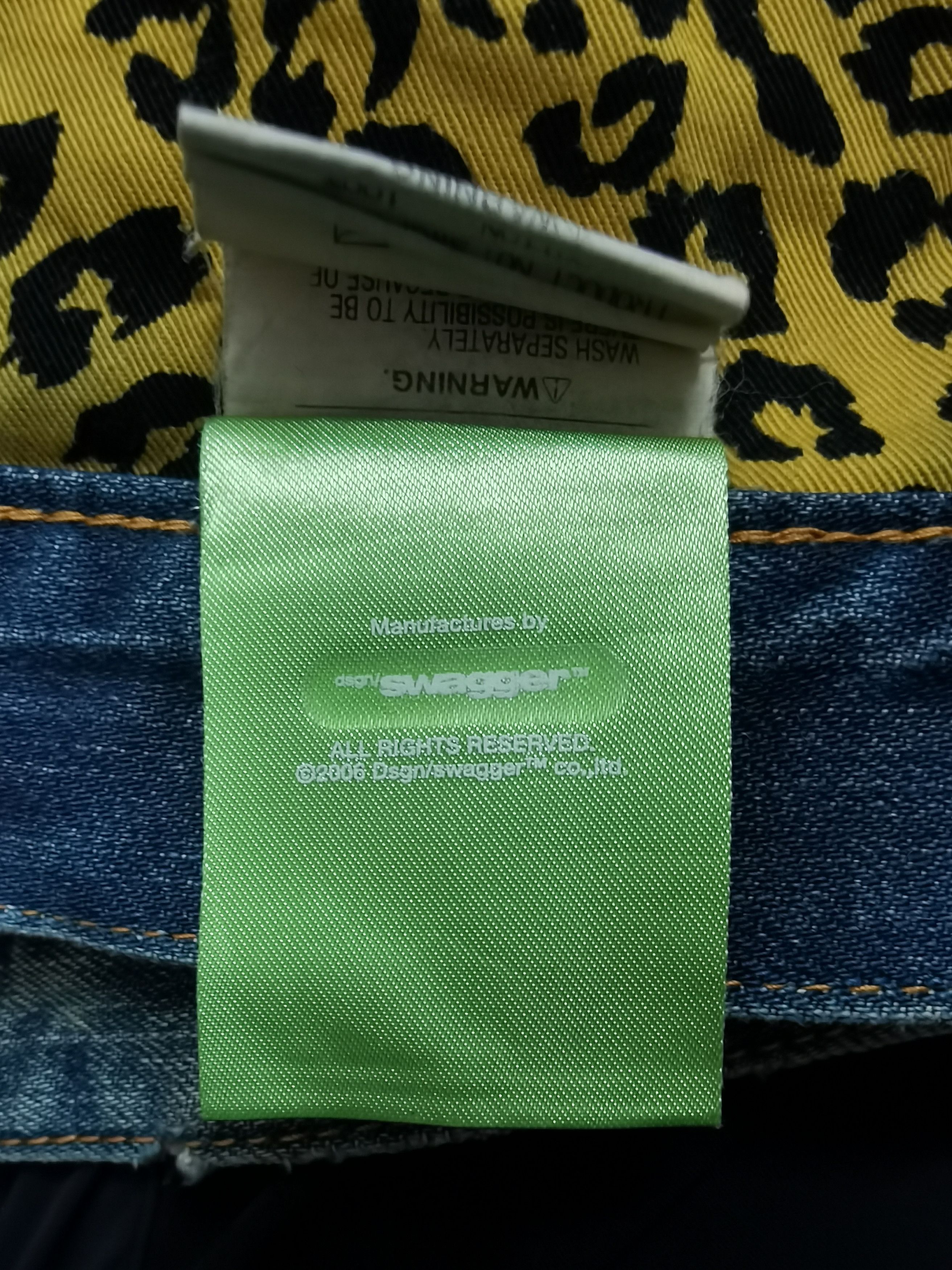 Japanese Brand Distressed swagger denim 2006 production Size US 35 - 19 Thumbnail