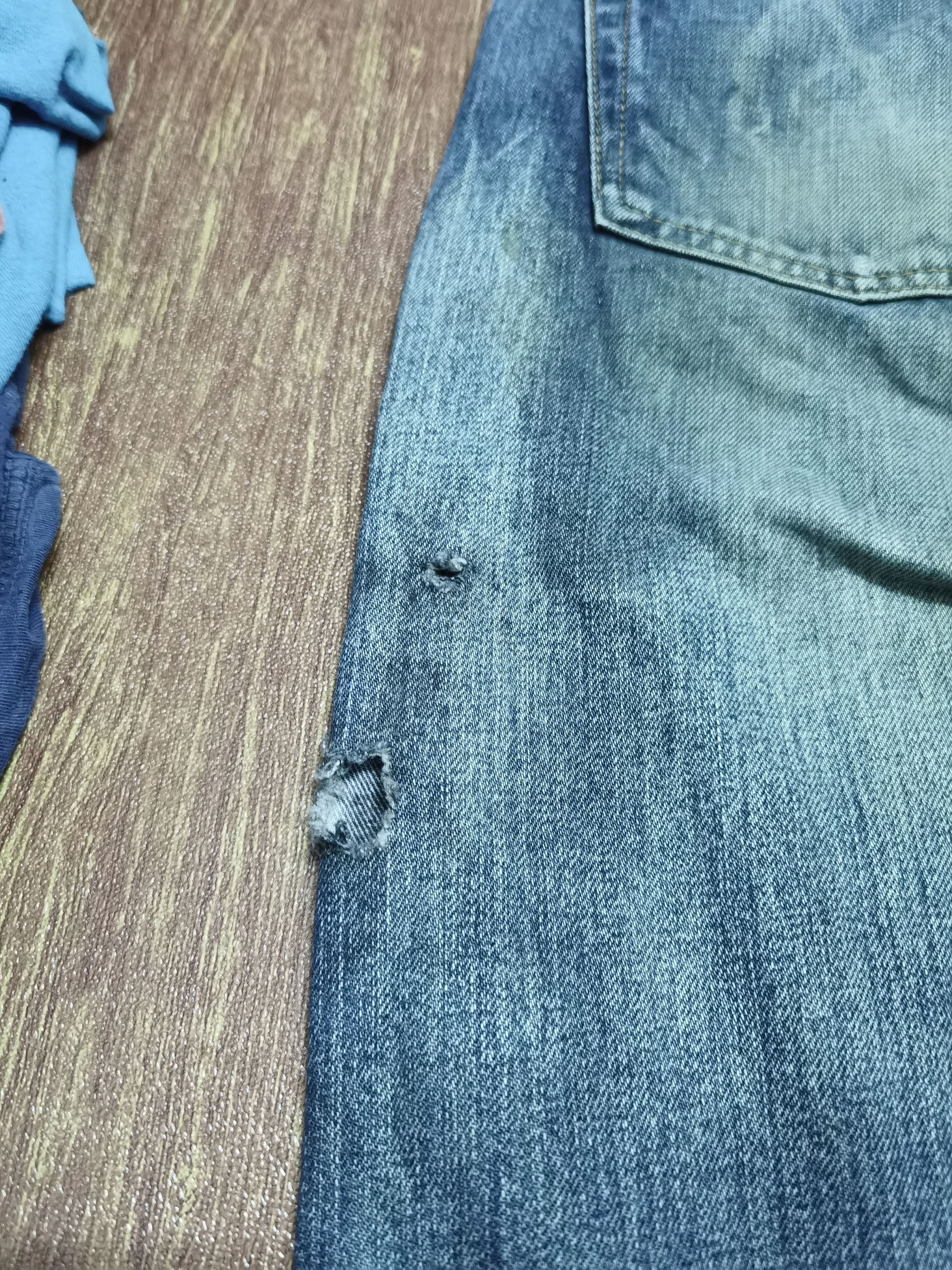Japanese Brand Distressed swagger denim 2006 production Size US 35 - 9 Thumbnail