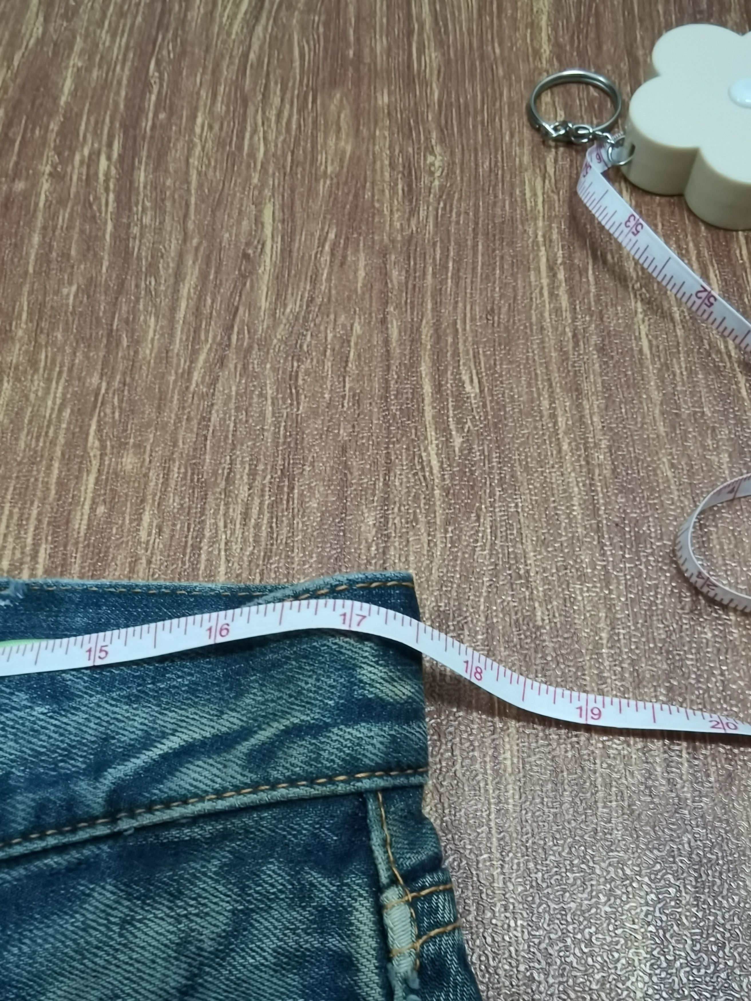 Japanese Brand Distressed swagger denim 2006 production Size US 35 - 24 Thumbnail