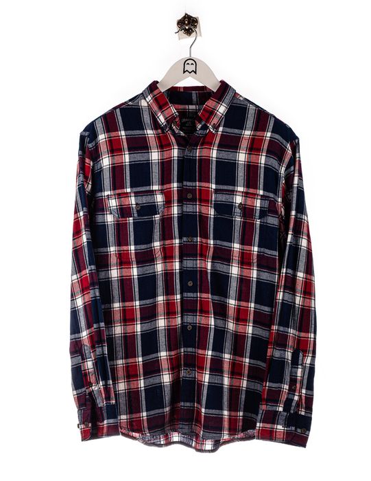 Faded Glory Vintage Faded Glory Flannel Shirt Blue/Checkered | Grailed