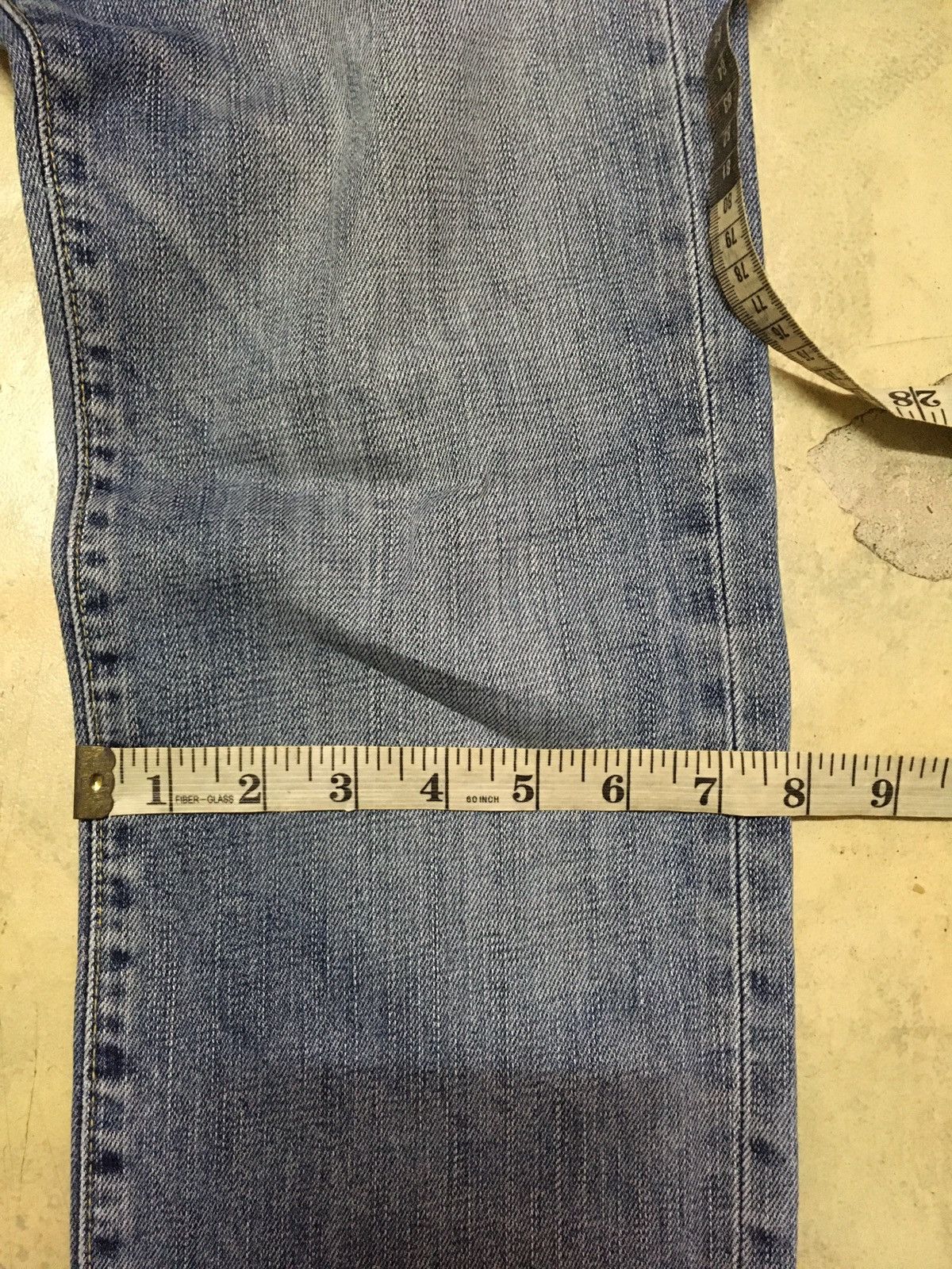 Japanese Brand × Uniqlo Uniqlo S-001 Original Basic Slim Fit Straight Denim Jeans Size US 30 / EU 46 - 10 Thumbnail