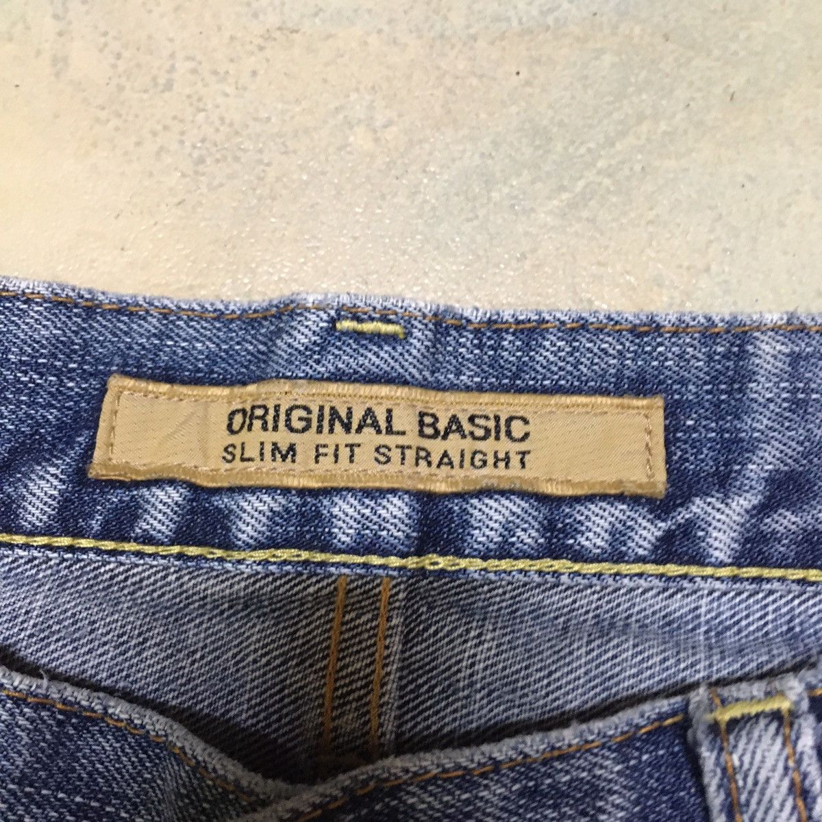 Japanese Brand × Uniqlo Uniqlo S-001 Original Basic Slim Fit Straight Denim Jeans Size US 30 / EU 46 - 3 Thumbnail