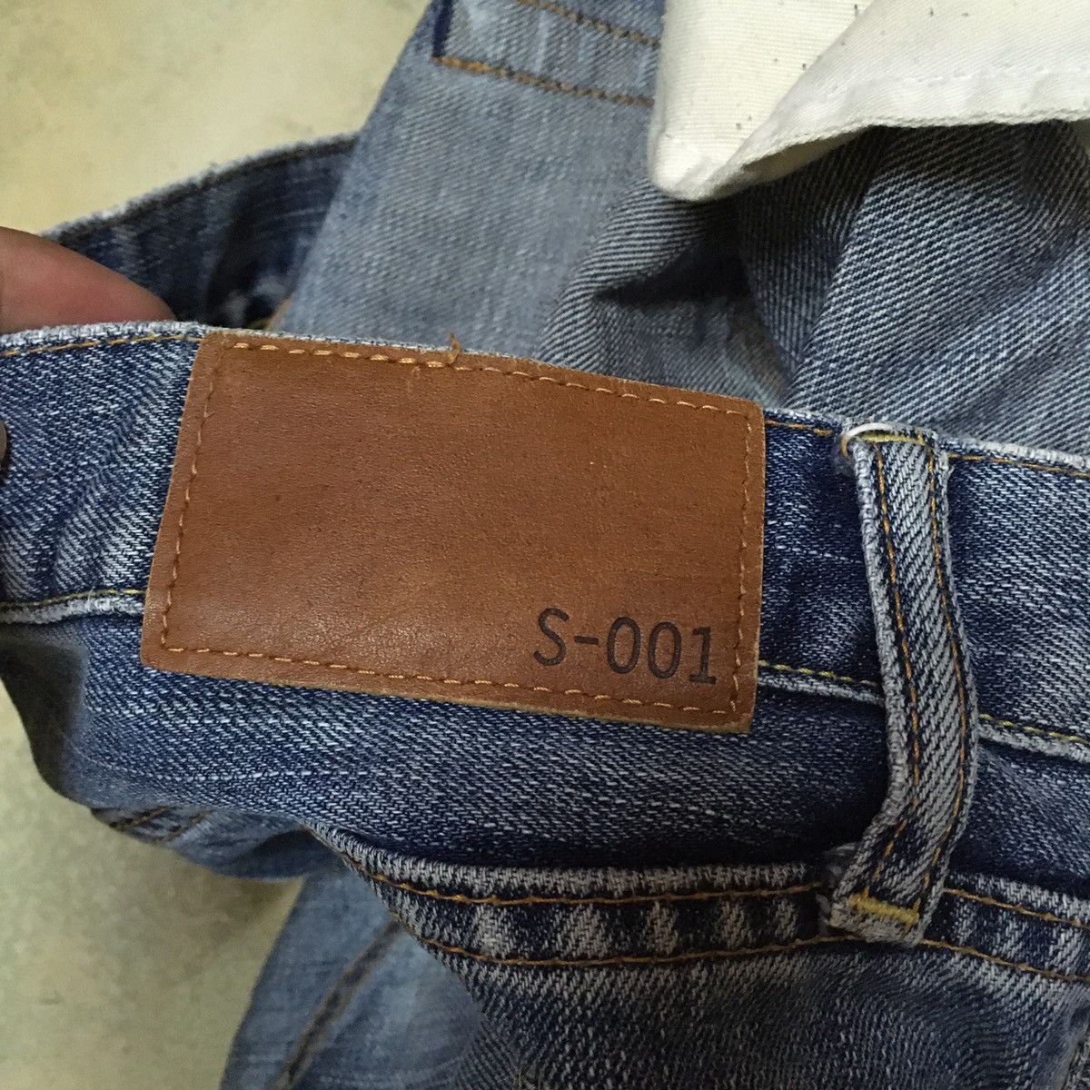 Japanese Brand × Uniqlo Uniqlo S-001 Original Basic Slim Fit Straight Denim Jeans Size US 30 / EU 46 - 6 Thumbnail