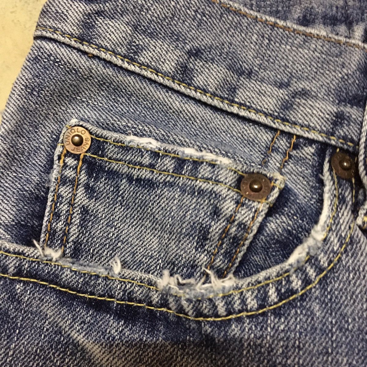 Japanese Brand × Uniqlo Uniqlo S-001 Original Basic Slim Fit Straight Denim Jeans Size US 30 / EU 46 - 14 Thumbnail