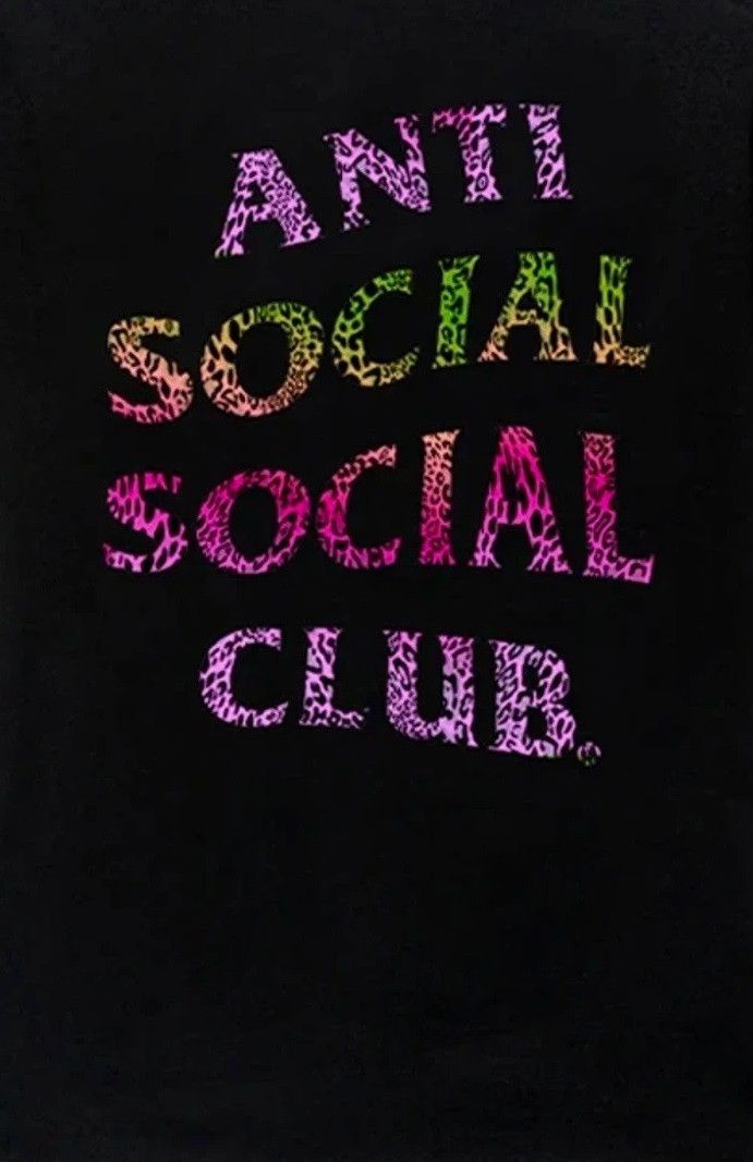 Anti Social Social Club DS member exclusive ASSC ASSClubTronic Black Tee BAPE KITH Size US M / EU 48-50 / 2 - 3 Thumbnail