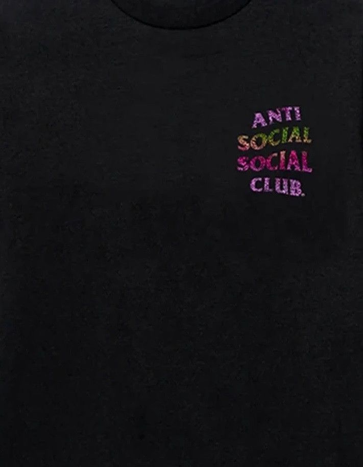 Anti Social Social Club DS member exclusive ASSC ASSClubTronic Black Tee BAPE KITH Size US M / EU 48-50 / 2 - 5 Thumbnail
