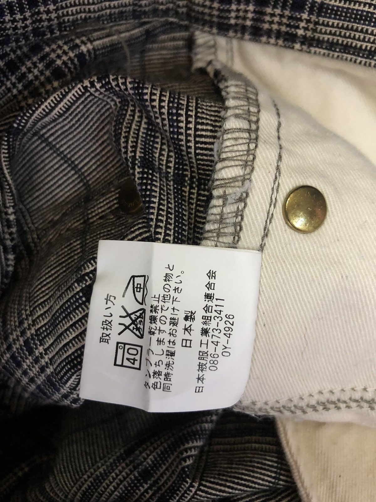 Japanese Brand Big Smith tartan pants #1917 Size US 32 / EU 48 - 8 Thumbnail