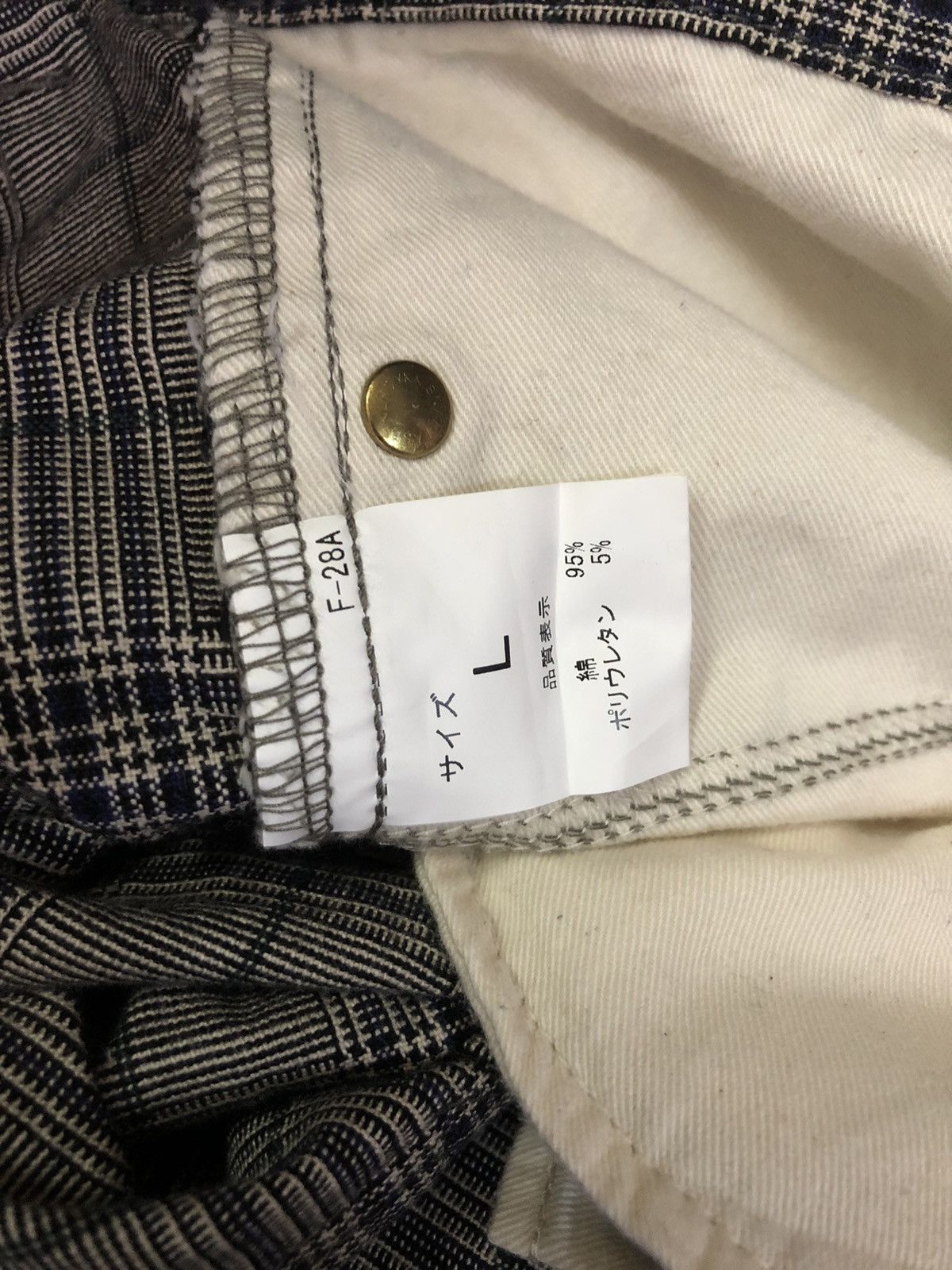Japanese Brand Big Smith tartan pants #1917 Size US 32 / EU 48 - 7 Thumbnail