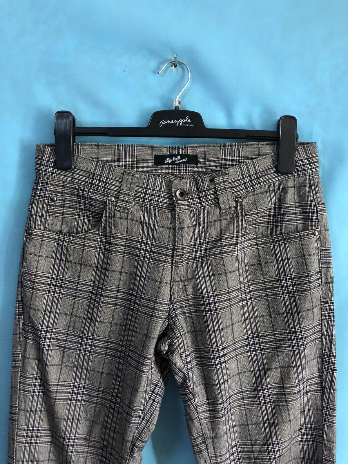 Japanese Brand Big Smith tartan pants #1917 Size US 32 / EU 48 - 2 Thumbnail