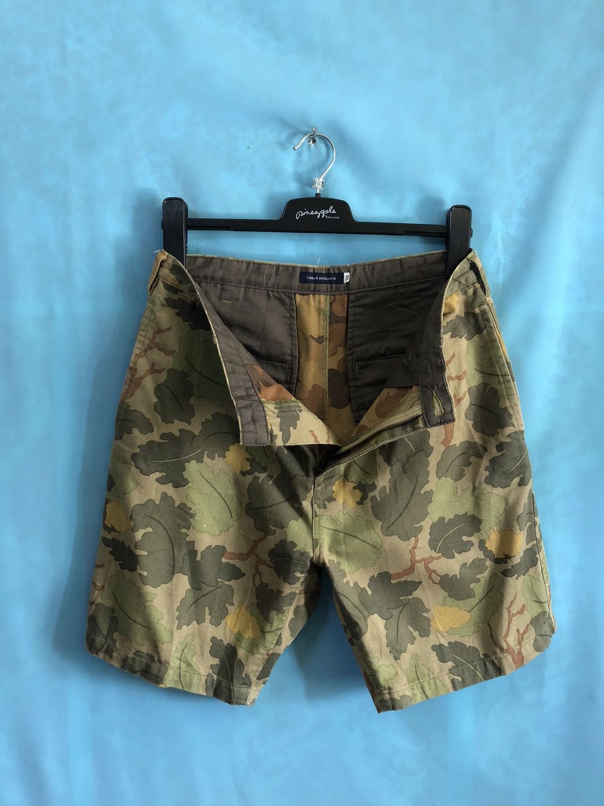 URBAN RESEARCH DOORS shorts camouflague multi color #1920 Size US 30 / EU 46 - 3 Thumbnail