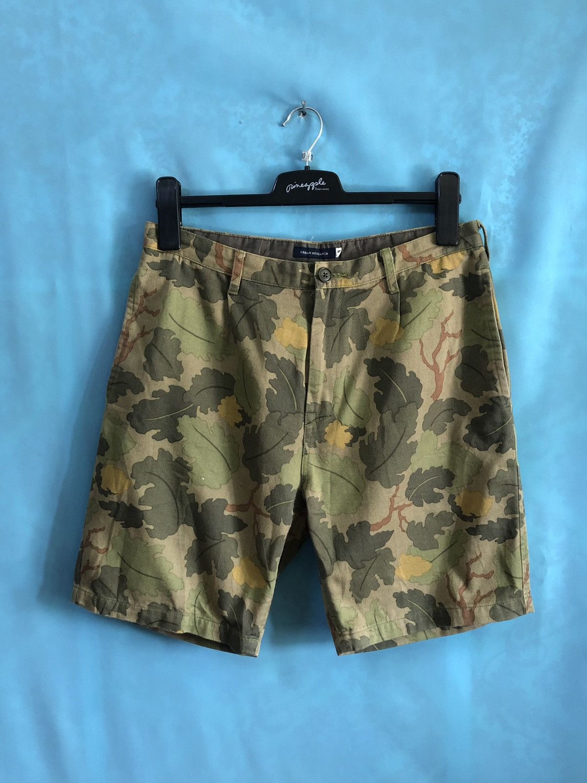 URBAN RESEARCH DOORS shorts camouflague multi color #1920 Size US 30 / EU 46 - 1 Thumbnail