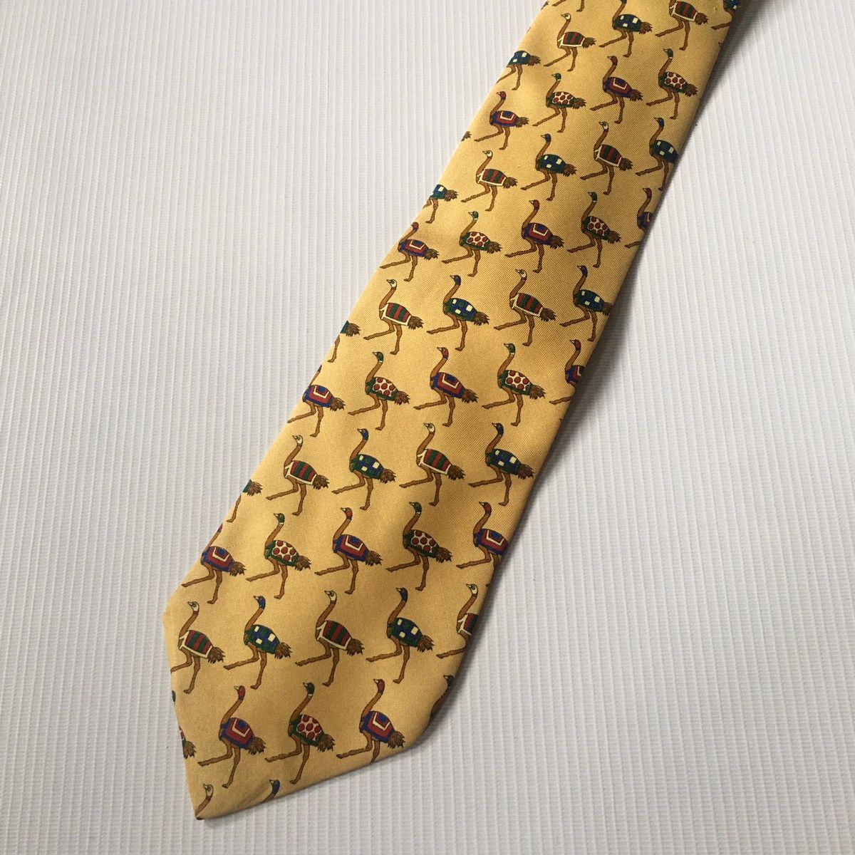Vintage SETA NECKTIE BY RON ROMA MADE IN ITALY Size ONE SIZE - 2 Preview