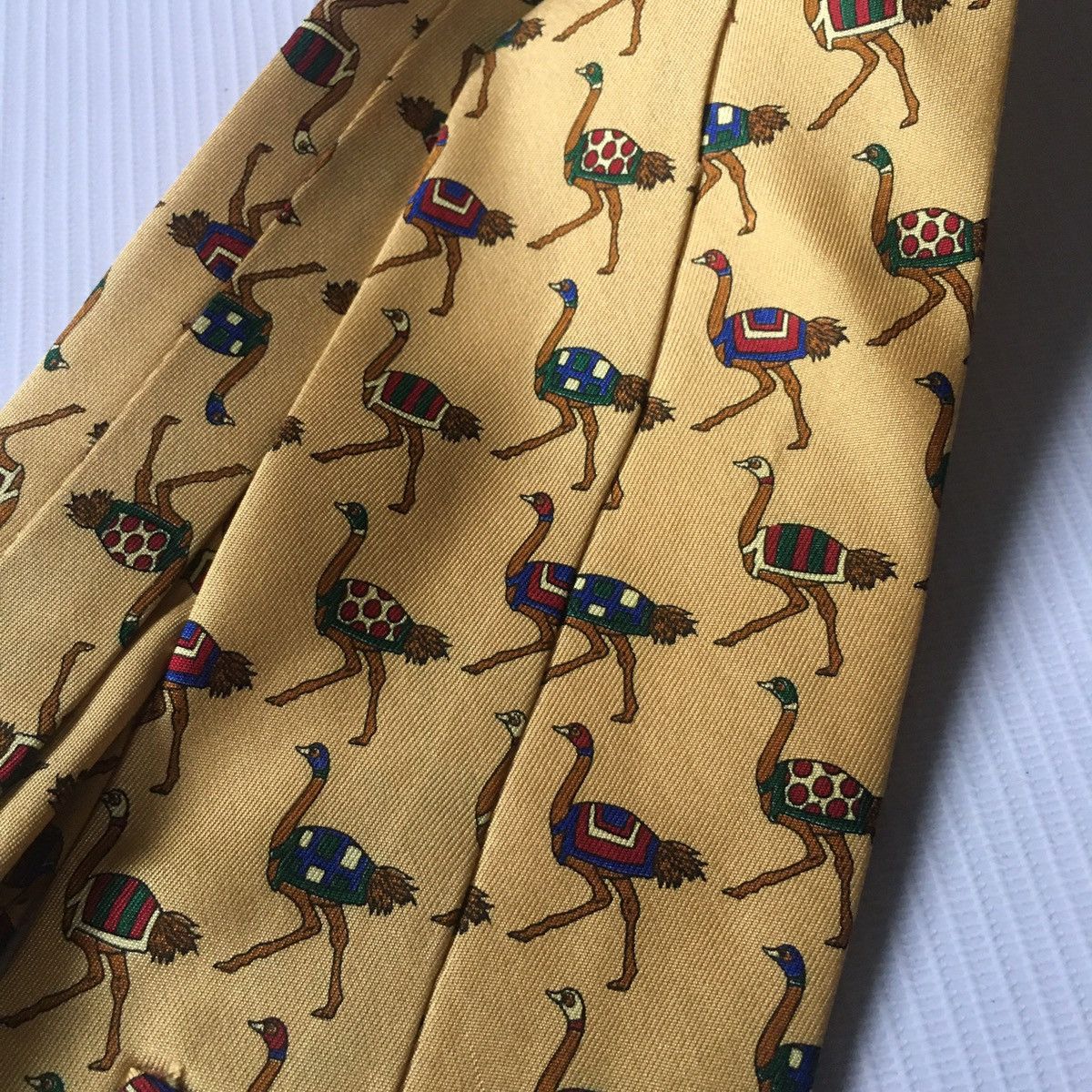 Vintage SETA NECKTIE BY RON ROMA MADE IN ITALY Size ONE SIZE - 9 Preview
