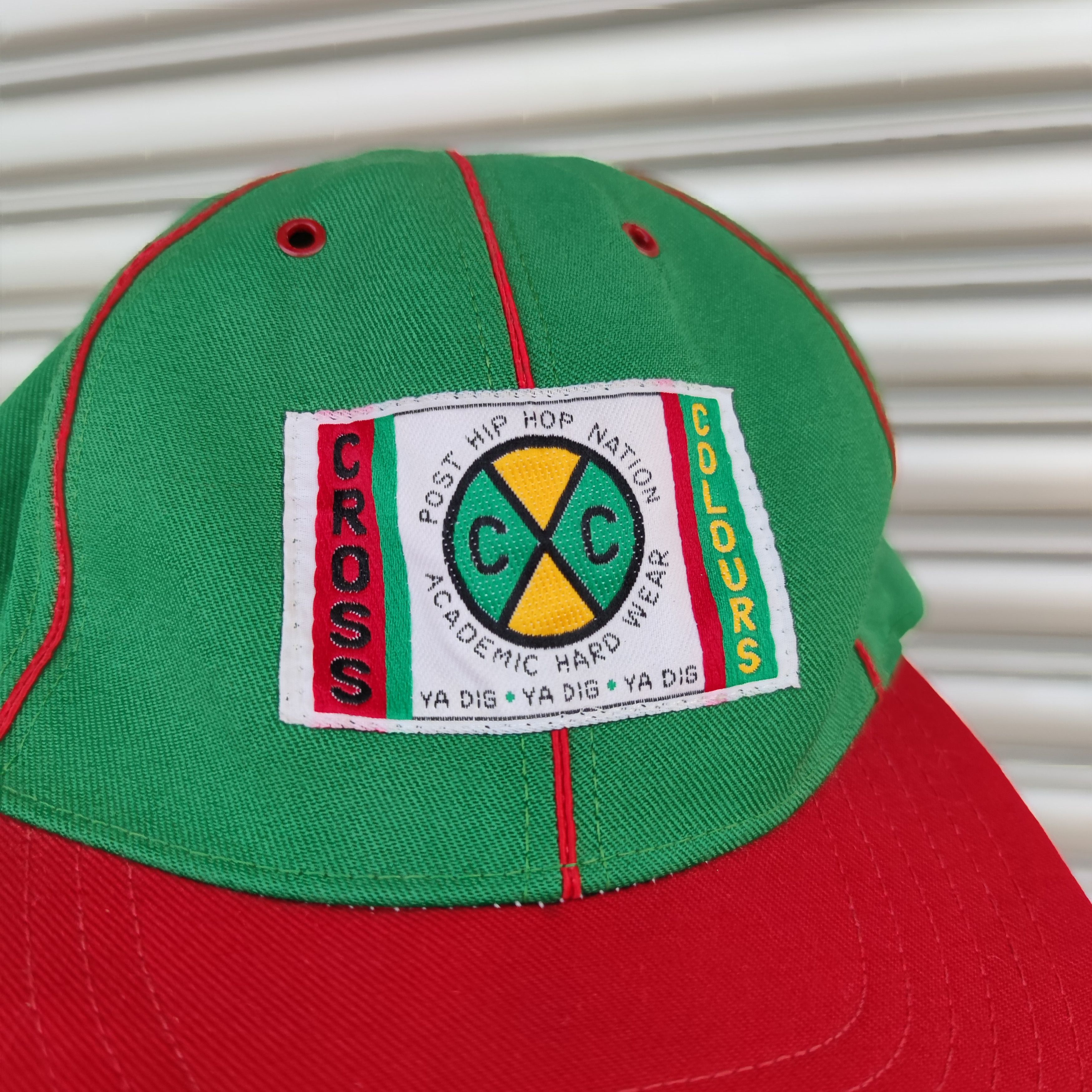 Cross Colours VINTAGE CROSS COLOURS YA DIG YA DIG CAP Size ONE SIZE - 5 Thumbnail