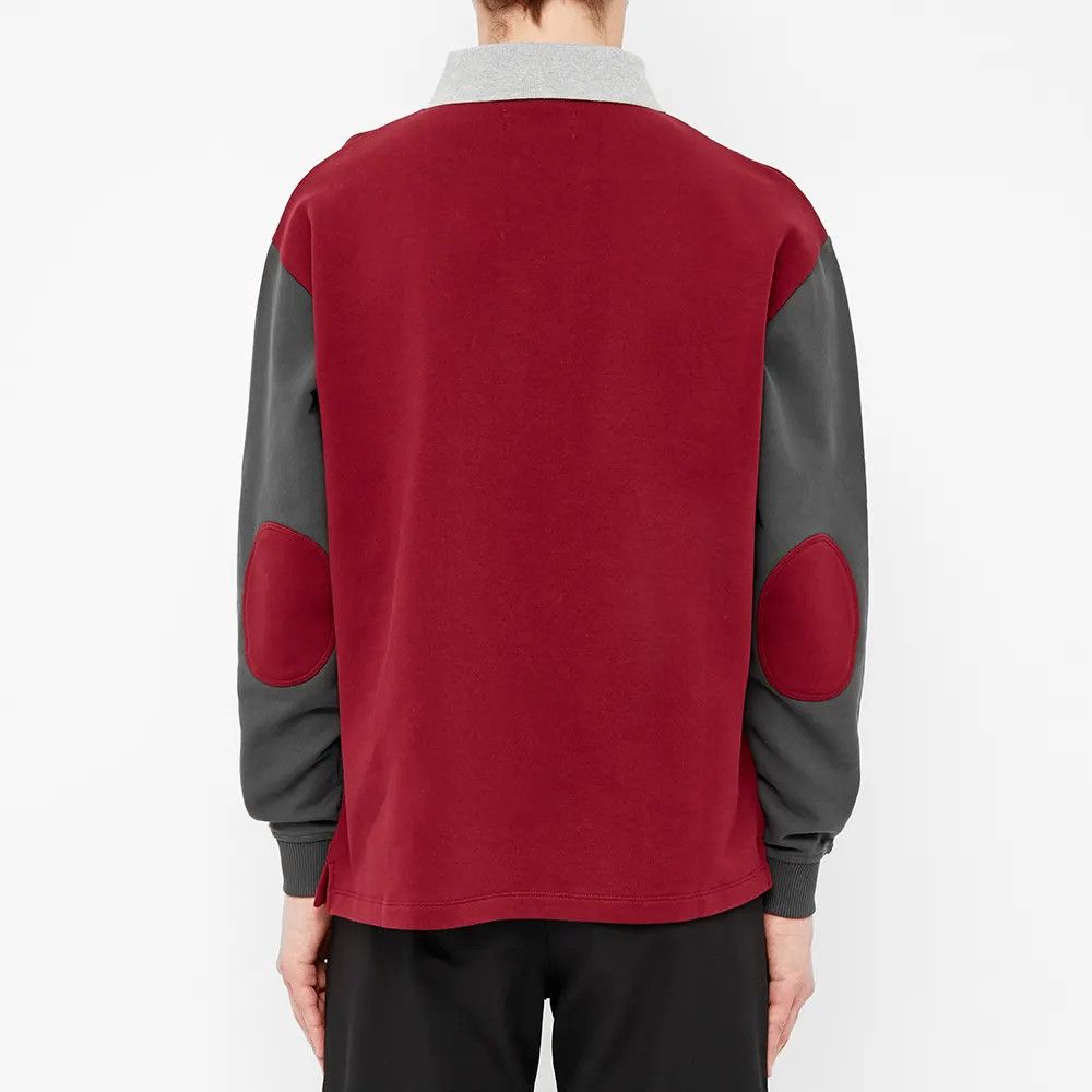 Gosha Rubchinskiy YT05 - PACCBET Long-Sleeved Panelled Polo Shirt Size US M / EU 48-50 / 2 - 2 Thumbnail