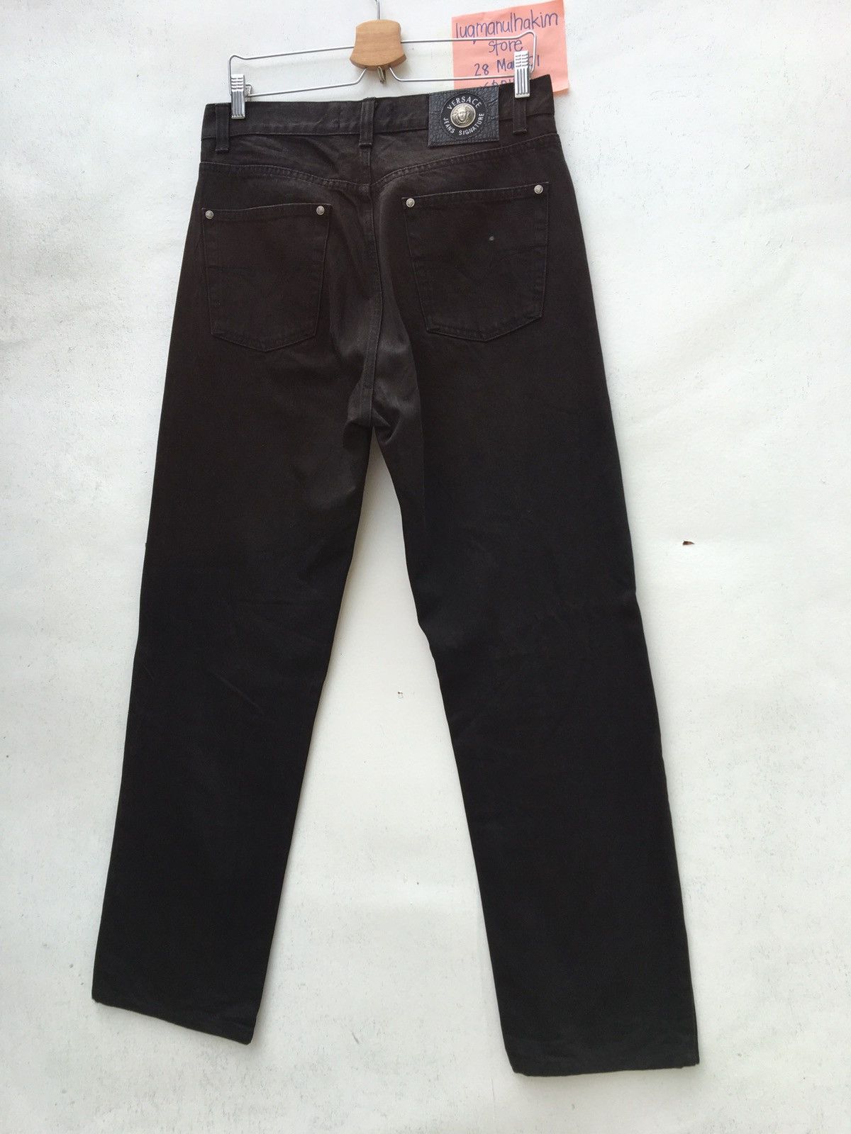 Versace Vintage Versace Medusa Loose Cut Jeans Size US 32 / EU 48 - 4 Thumbnail