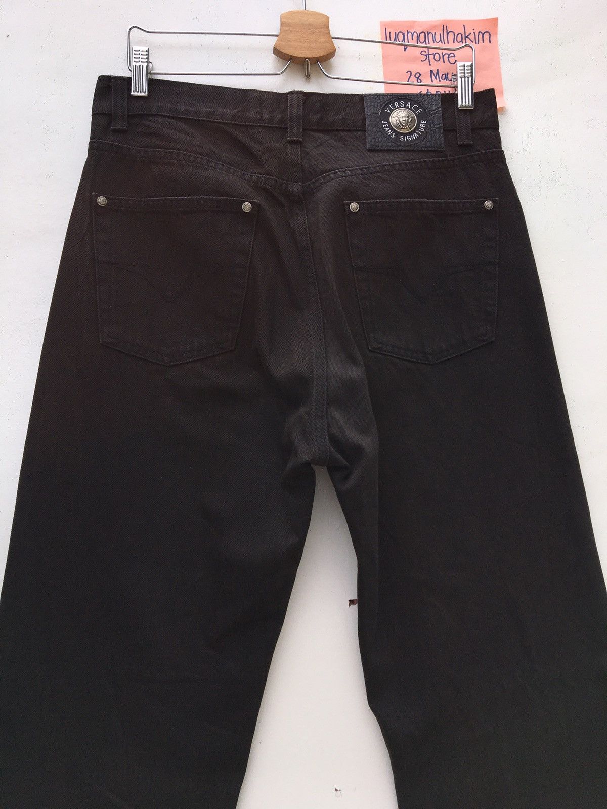 Versace Vintage Versace Medusa Loose Cut Jeans Size US 32 / EU 48 - 5 Thumbnail