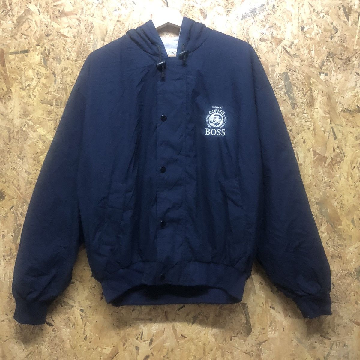 SUNTORY ORIGINAL DESIGN HOODIE BOMBER JACKET