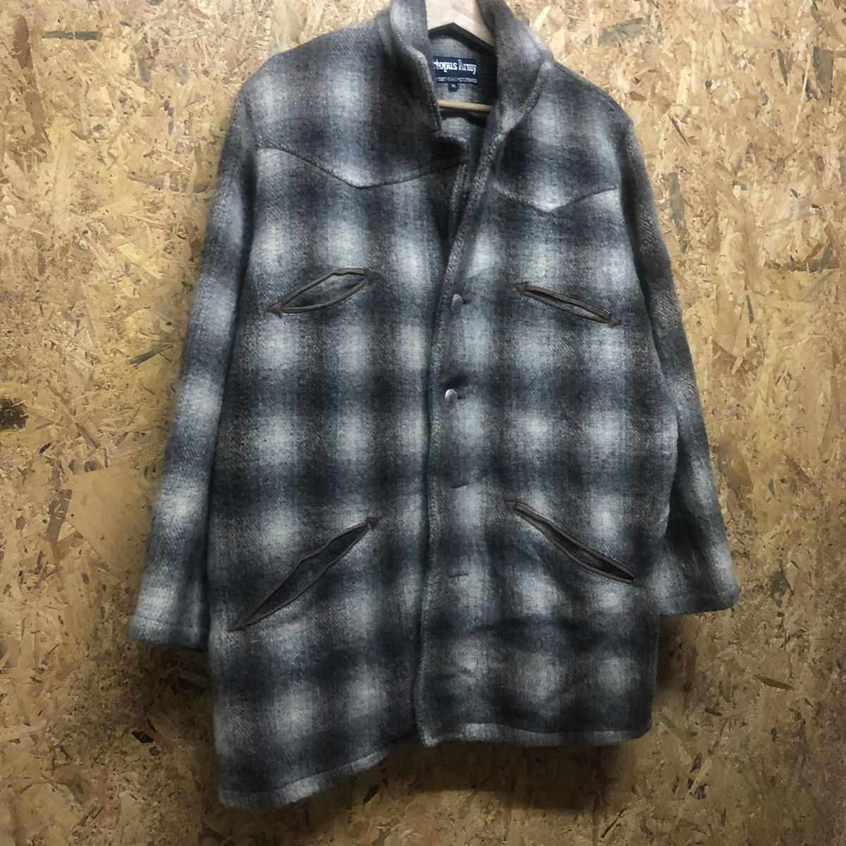 Octopus × Vintage VINTAGE OCTOPUS ARMY WOOL JACKET Size US L / EU 52-54 / 3 - 2 Thumbnail