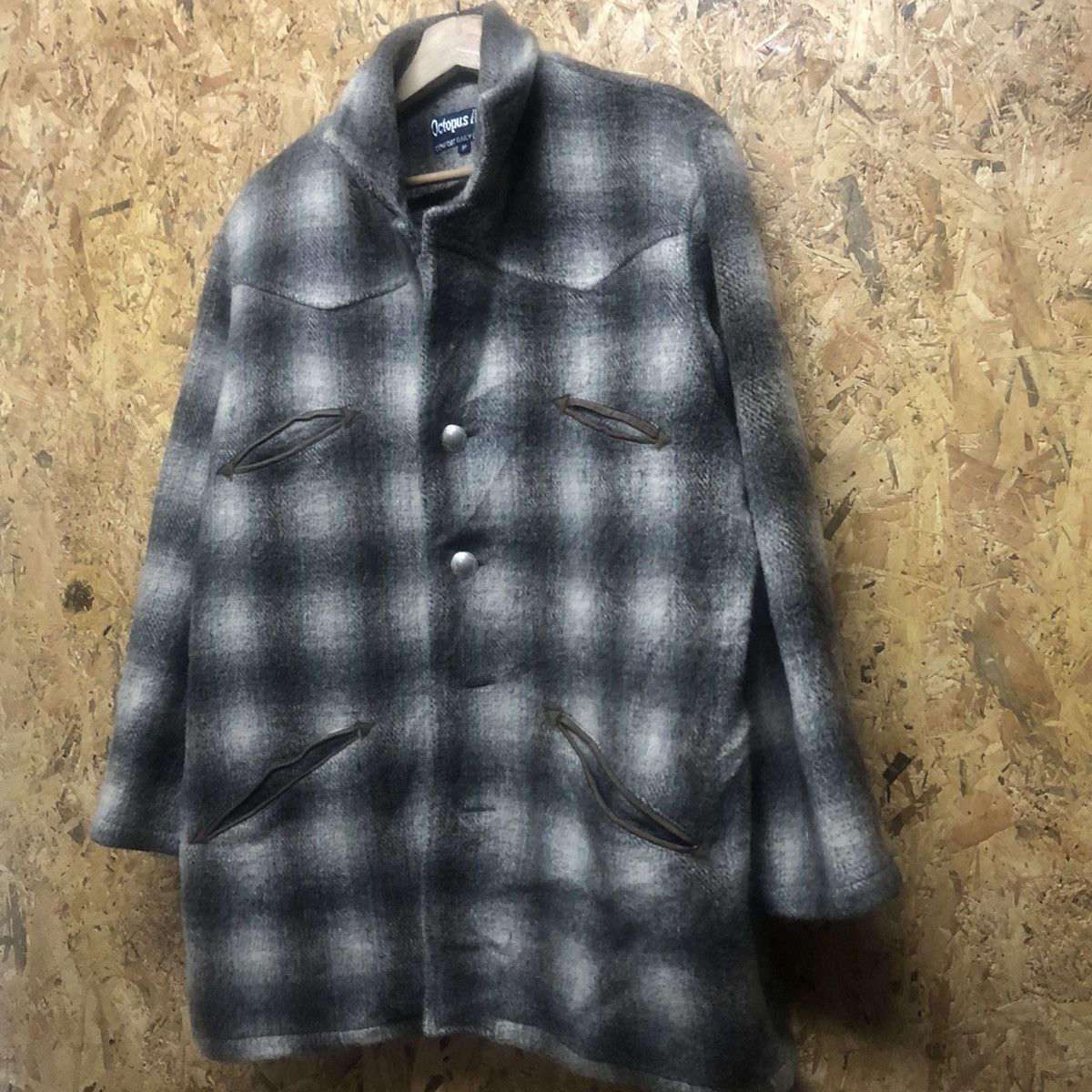 Octopus × Vintage VINTAGE OCTOPUS ARMY WOOL JACKET Size US L / EU 52-54 / 3 - 3 Thumbnail