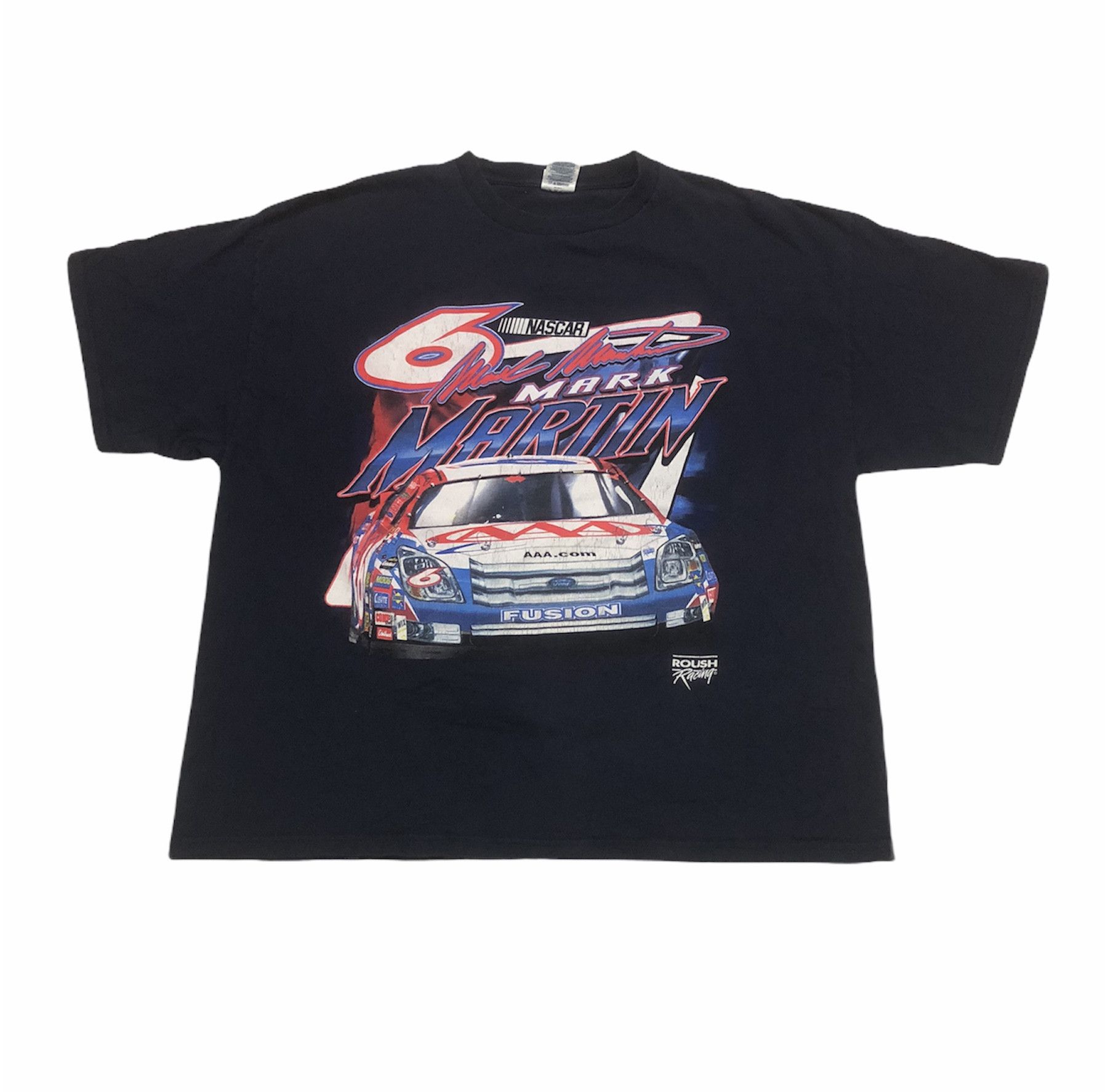 NASCAR Vintage NASCAR Mark Martin Roush Racing T-shirts Size US XXL / EU 58 / 5 - 1 Thumbnail