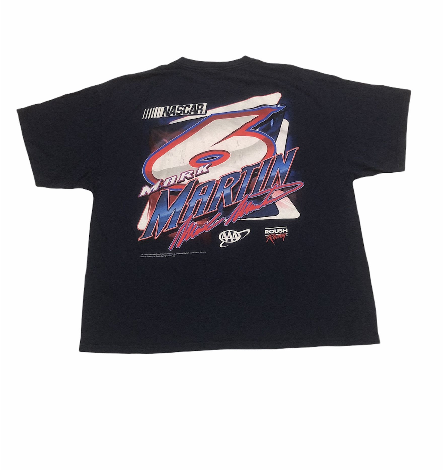 NASCAR Vintage NASCAR Mark Martin Roush Racing T-shirts Size US XXL / EU 58 / 5 - 2 Thumbnail