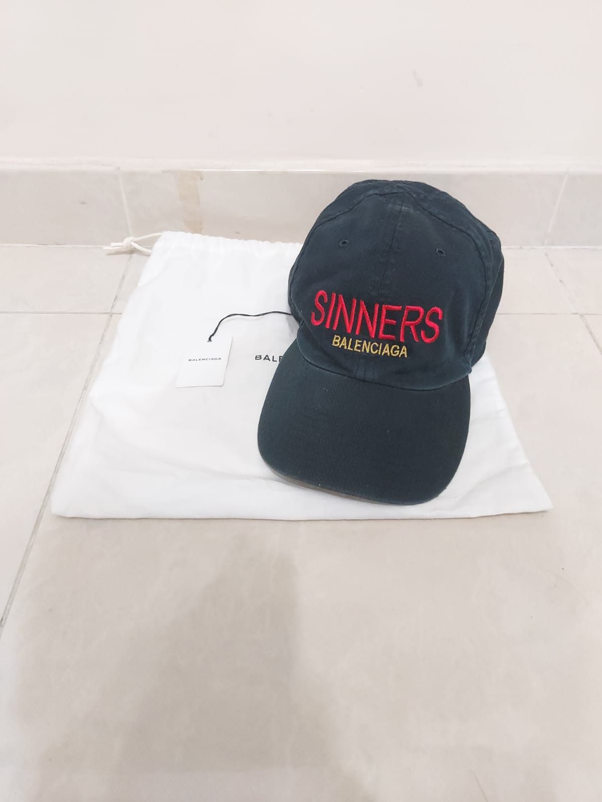Balenciaga Balenciaga SS18 Sinners Cap | Grailed